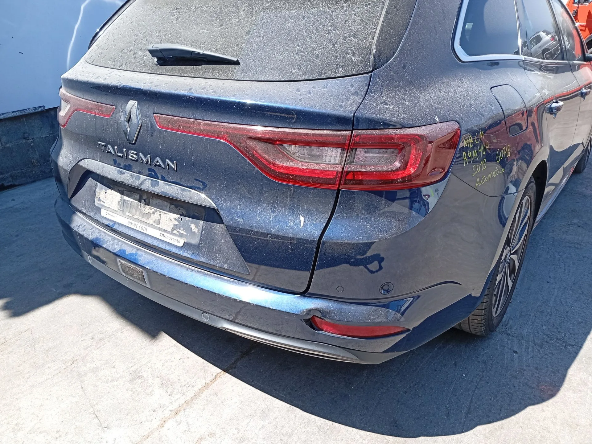 Paragolpes Trasero para Renault Talisman Grandtour (Kp_)