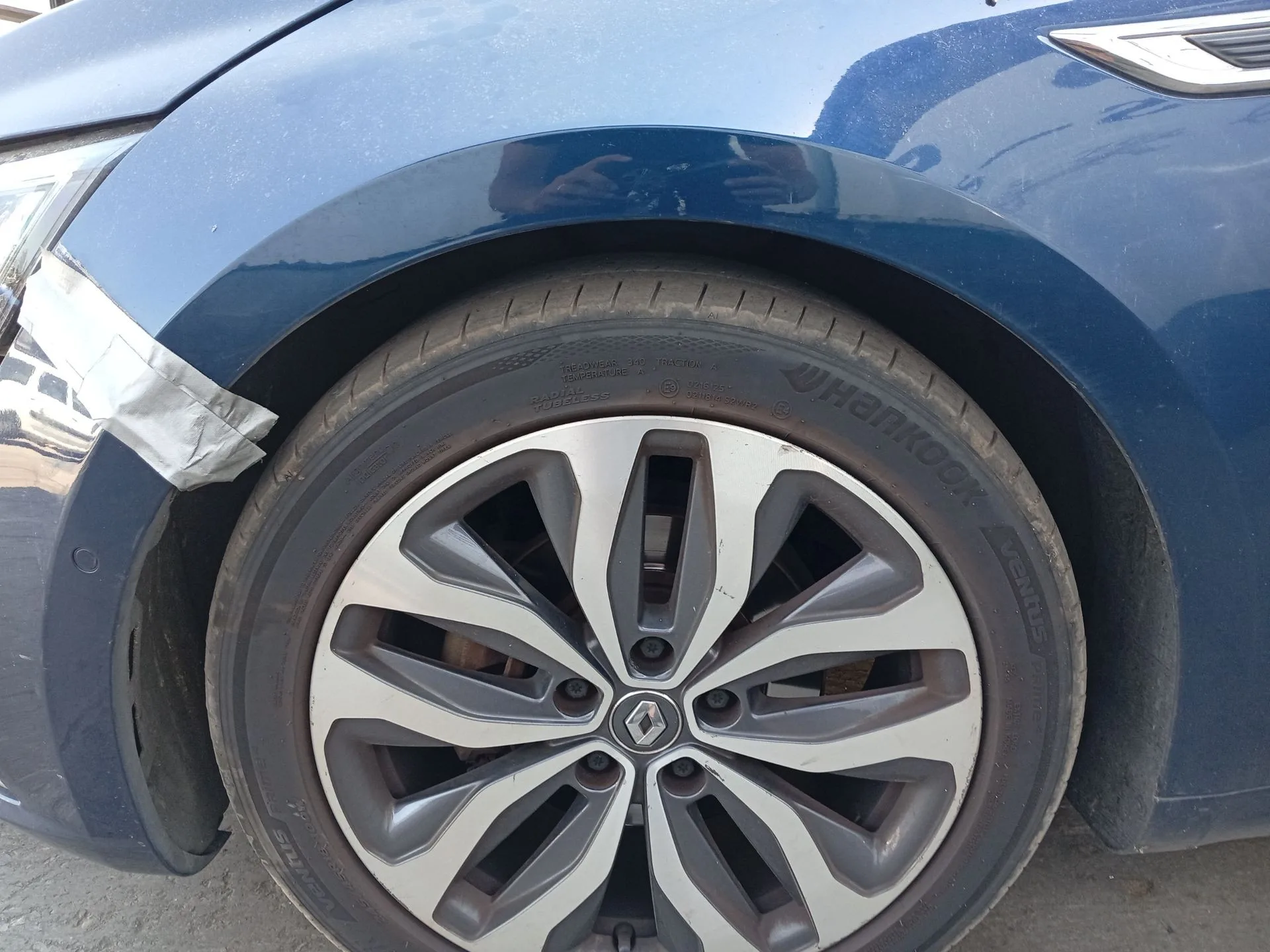 Paso De Rueda Delantero Izquierdo para Renault Talisman Grandtour (Kp_)