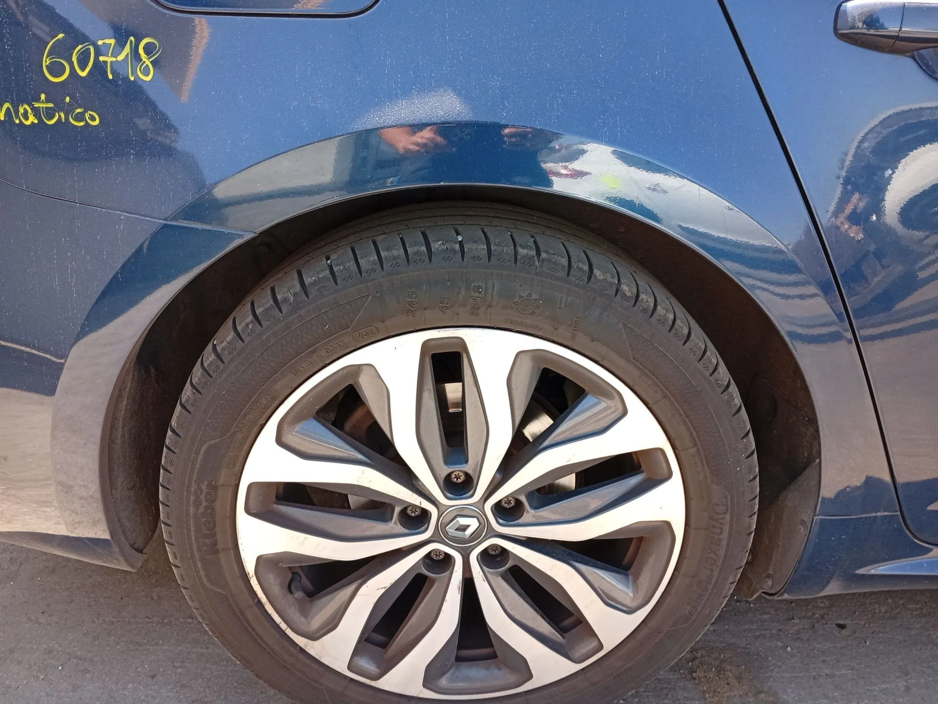 Paso De Rueda Trasero Derecho para Renault Talisman Grandtour (Kp_)
