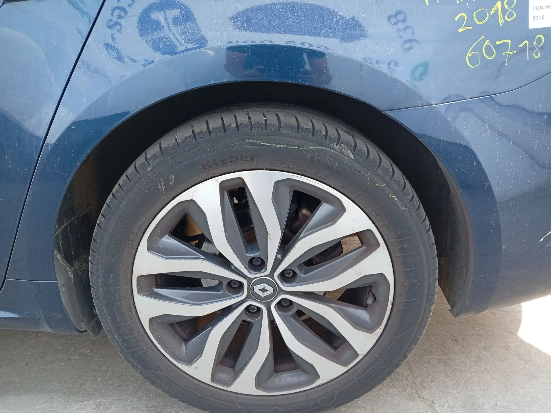 Paso De Rueda Trasero Izquierdo para Renault Talisman Grandtour (Kp_)