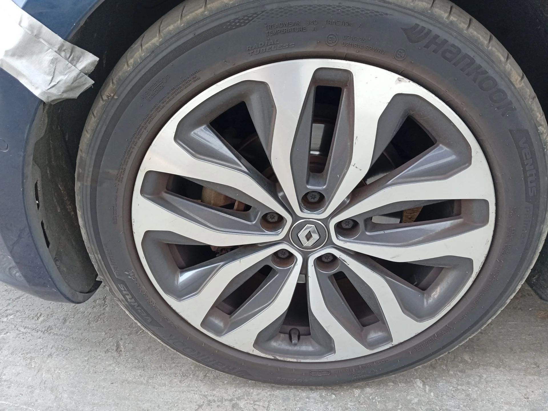 Pinza Freno Delantera Izquierda para Renault Talisman Grandtour (Kp_)