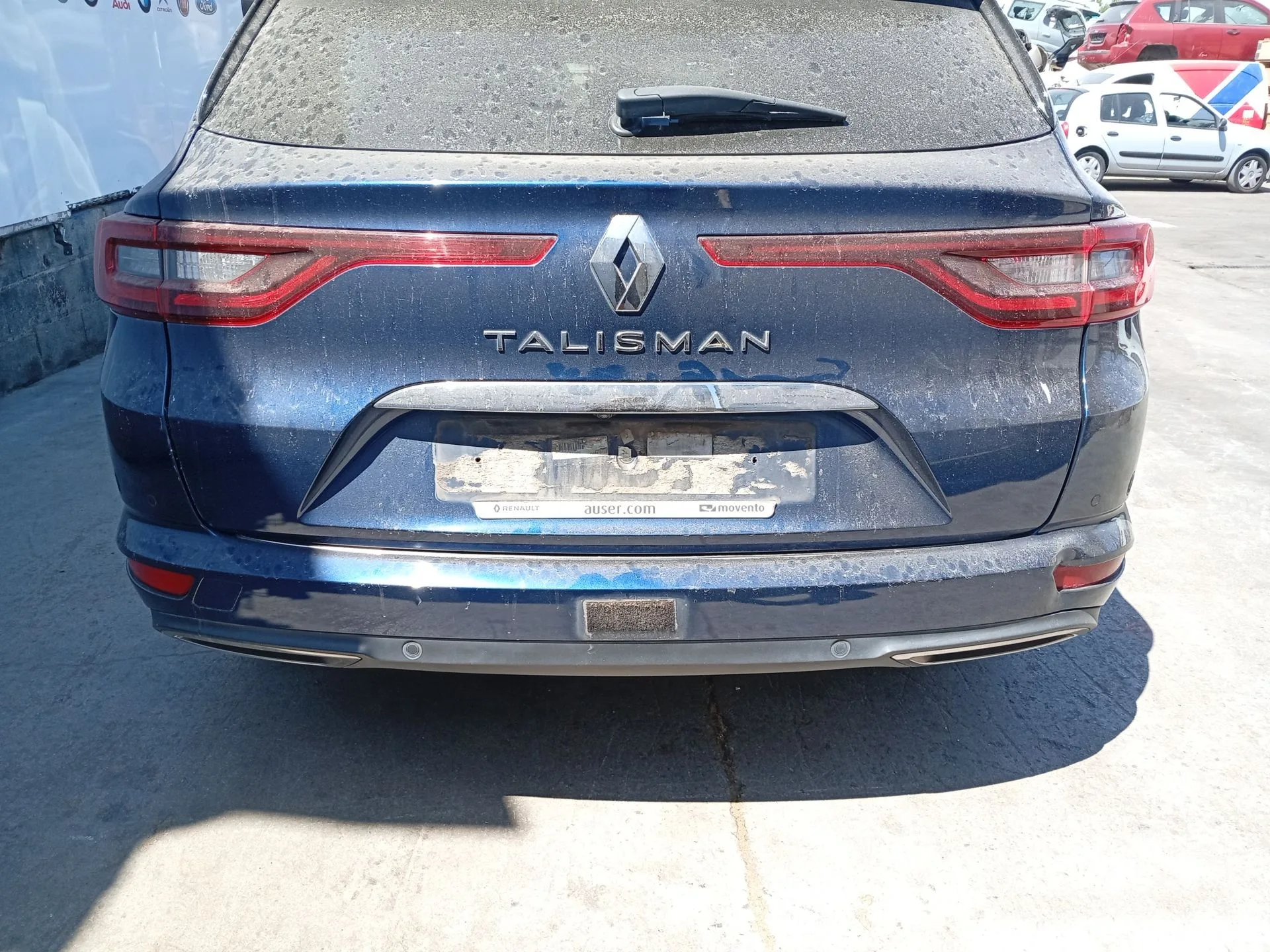 Refuerzo Paragolpes Trasero para Renault Talisman Grandtour (Kp_)