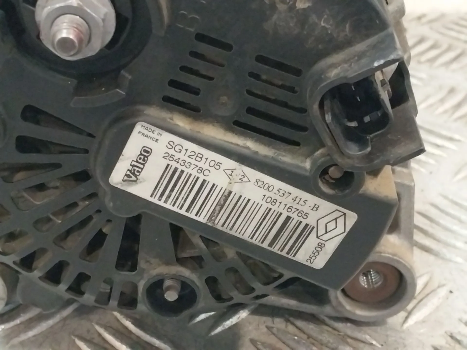 Alternador para Renault Kangoo (Kc0/1_)