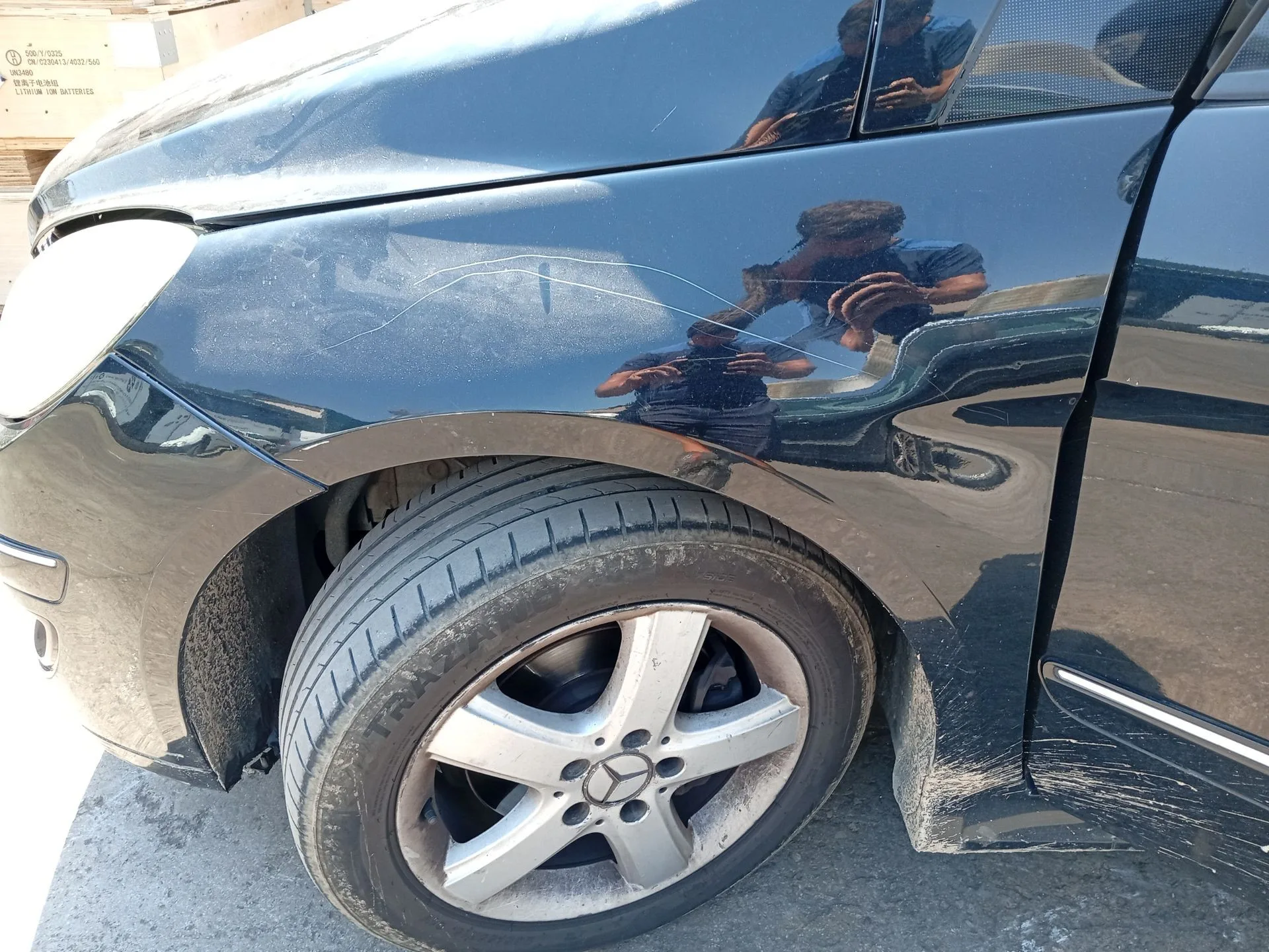 Aleta Delantera Izquierda para Mercedes-Benz Clase B Sports Tourer (W245)