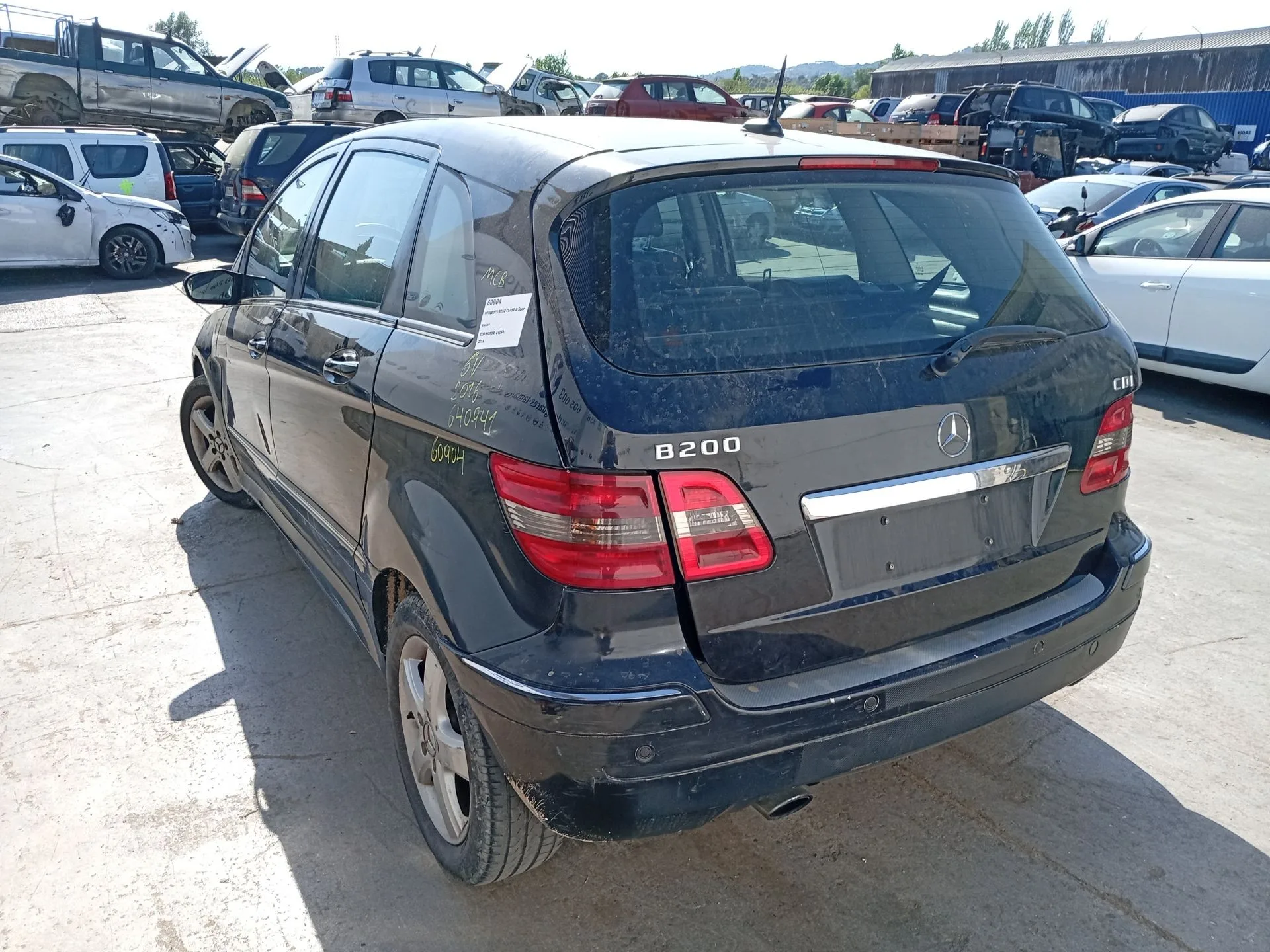 Barra Estabilizadora Trasera para Mercedes-Benz Clase B Sports Tourer (W245)