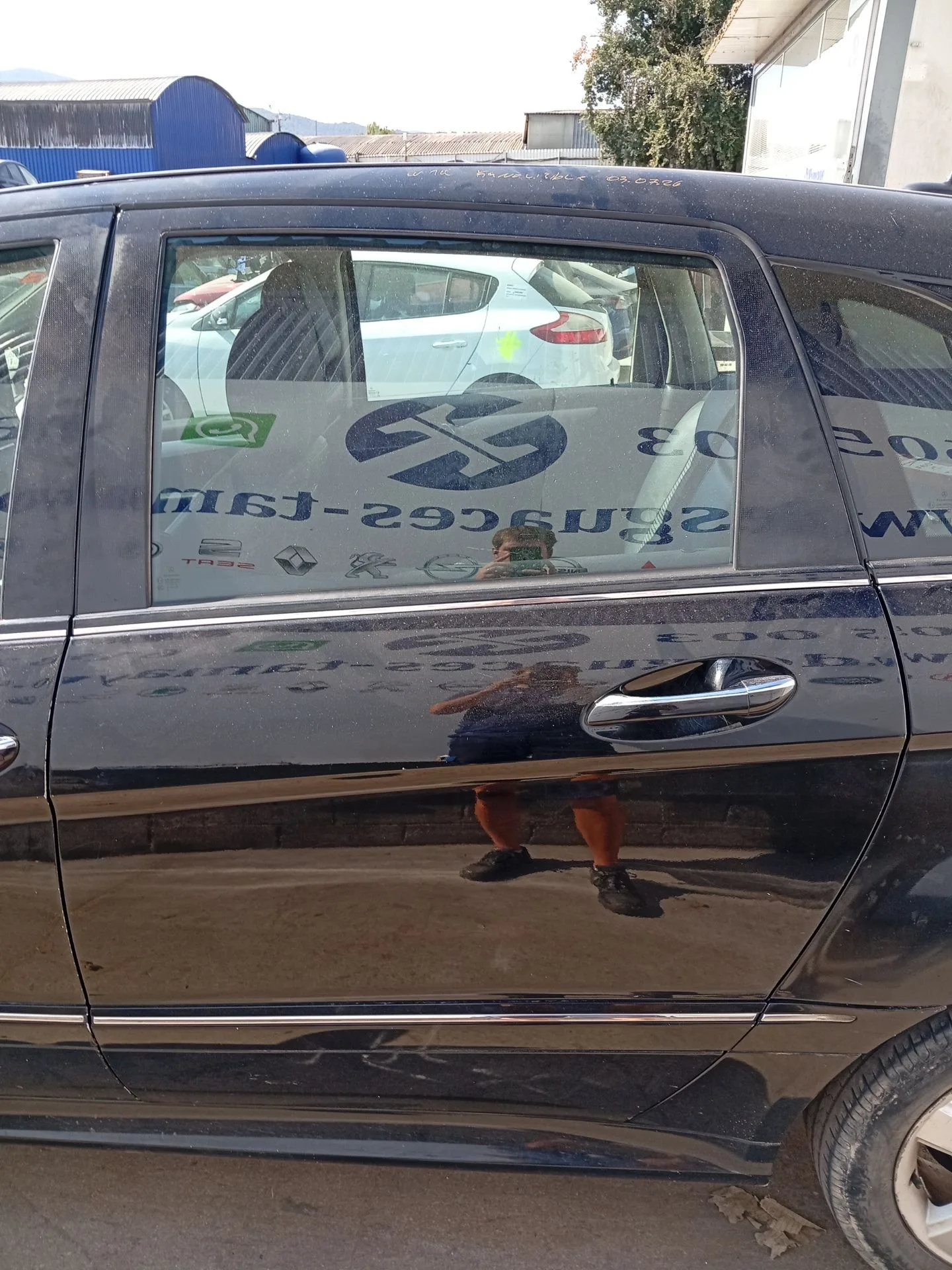 Puerta Trasera Izquierda para Mercedes-Benz Clase B Sports Tourer (W245)