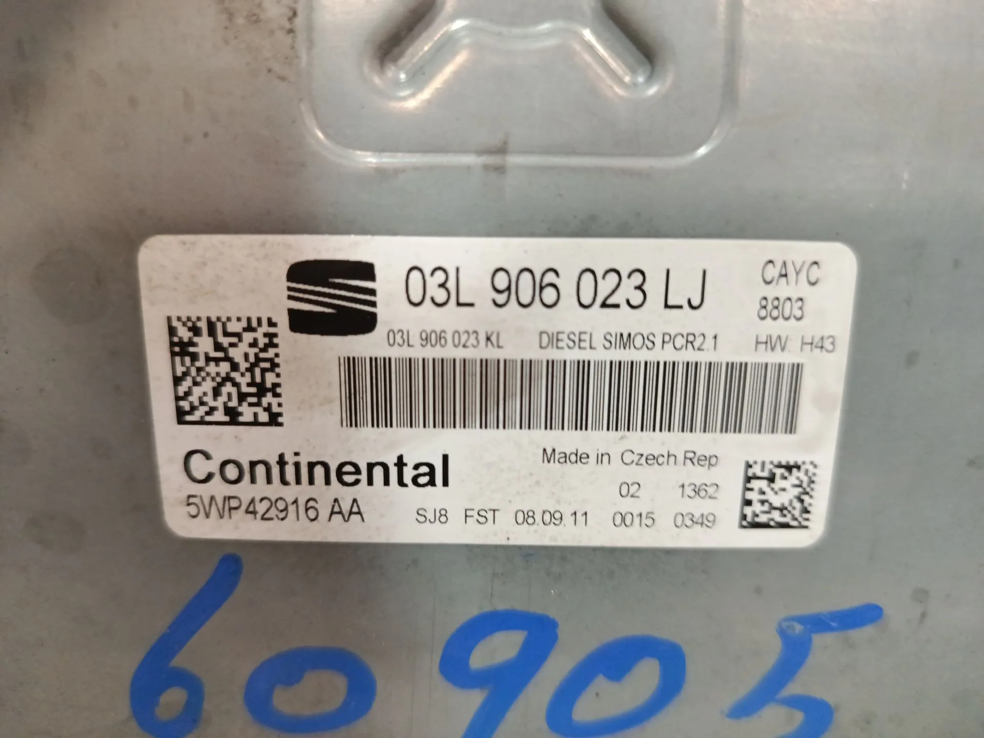 Centralita Motor Uce para Seat Altea Xl (5P5, 5P8)