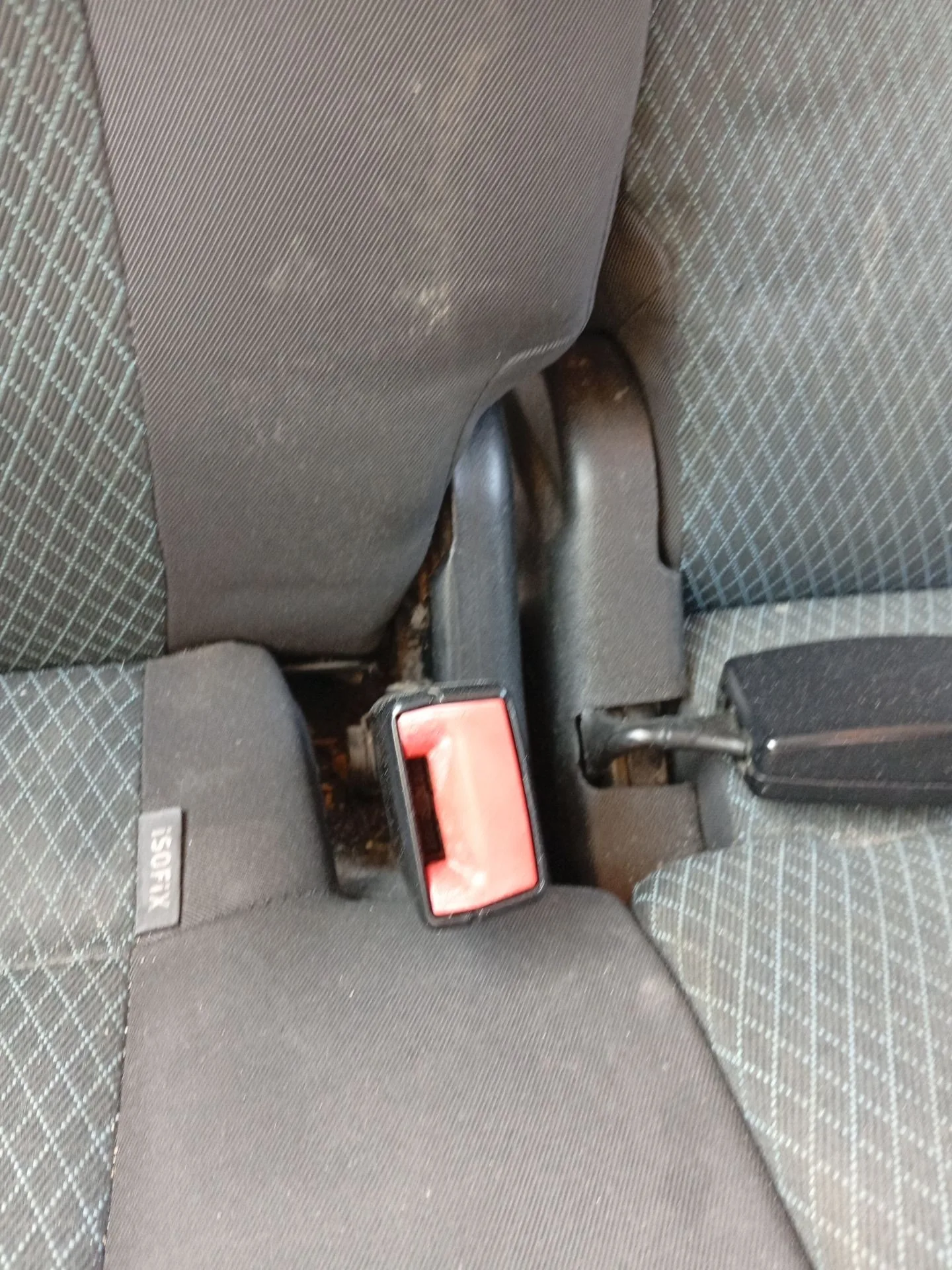 Enganche Cinturon Trasero Derecho para Seat Altea Xl (5P5, 5P8)