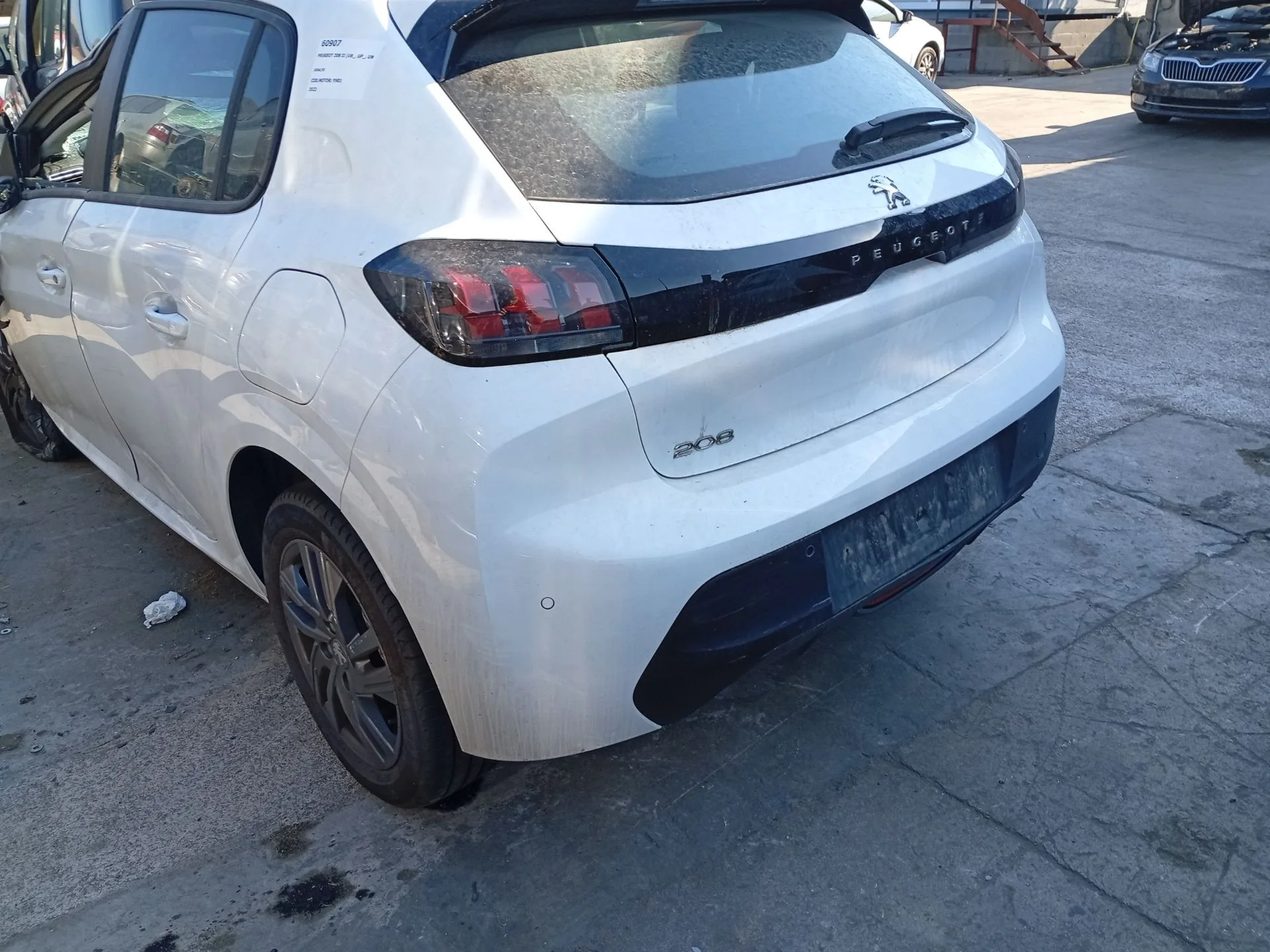 Paragolpes Trasero para Peugeot 208 Ii (Ub_, Up_, Uw_, Uj_)