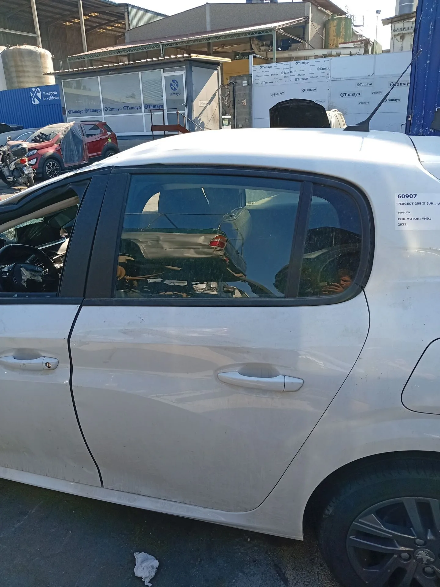 Puerta Trasera Izquierda para Peugeot 208 Ii (Ub_, Up_, Uw_, Uj_)