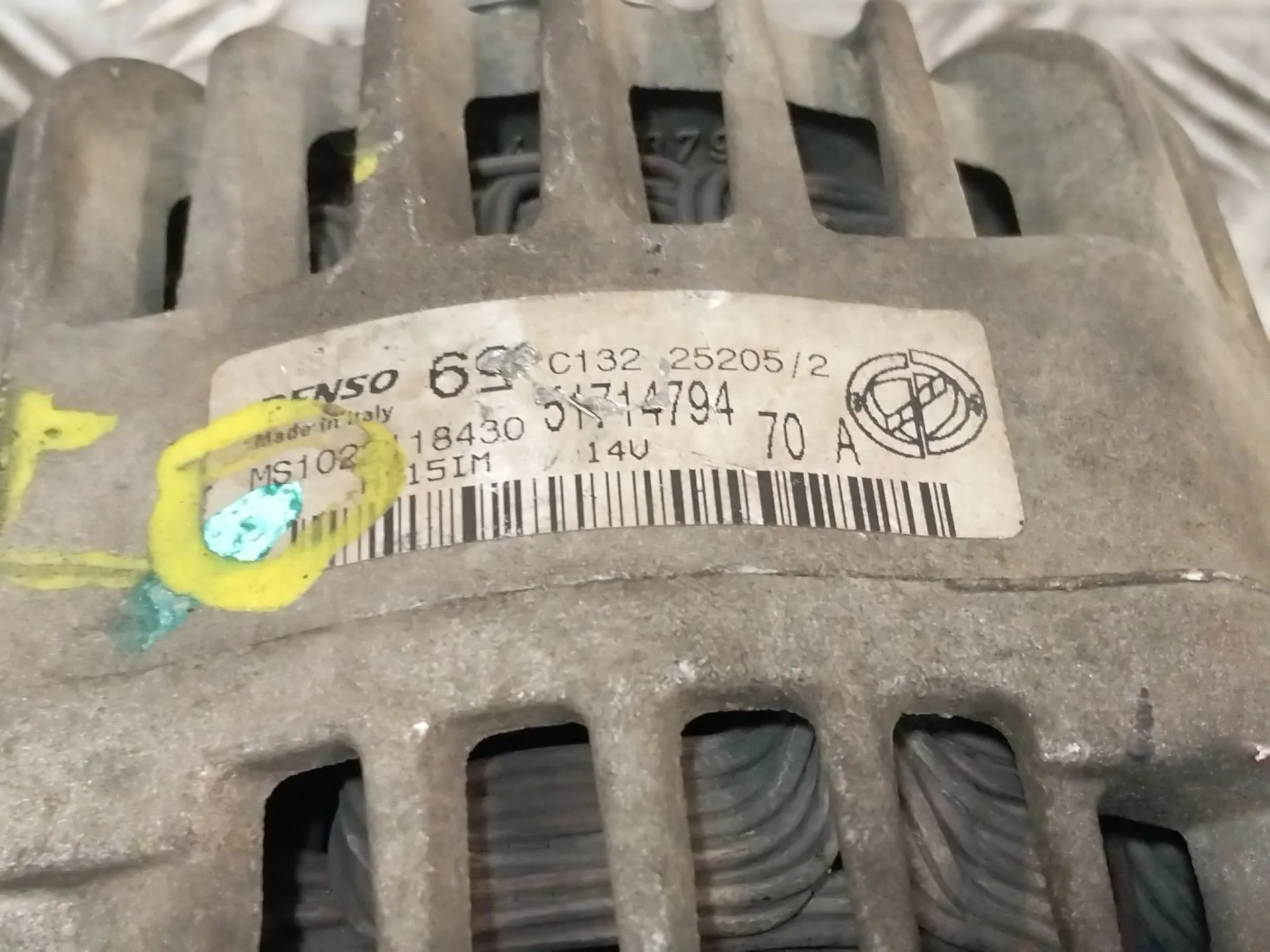 Alternador para Fiat Grande Punto (199_)