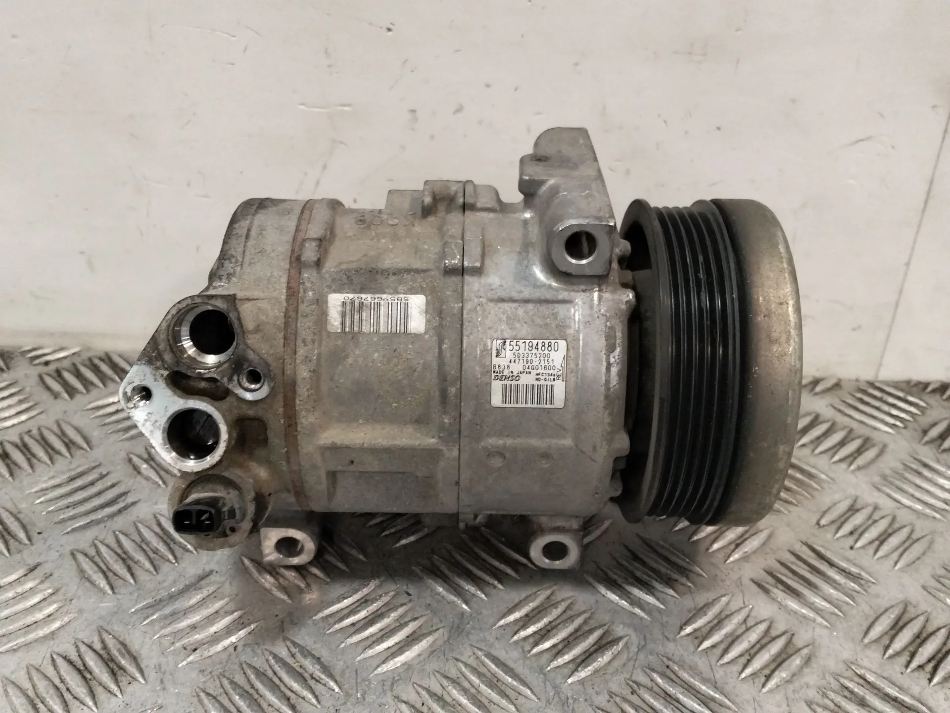 Compresor Aire Acondicionado para Fiat Grande Punto (199_)