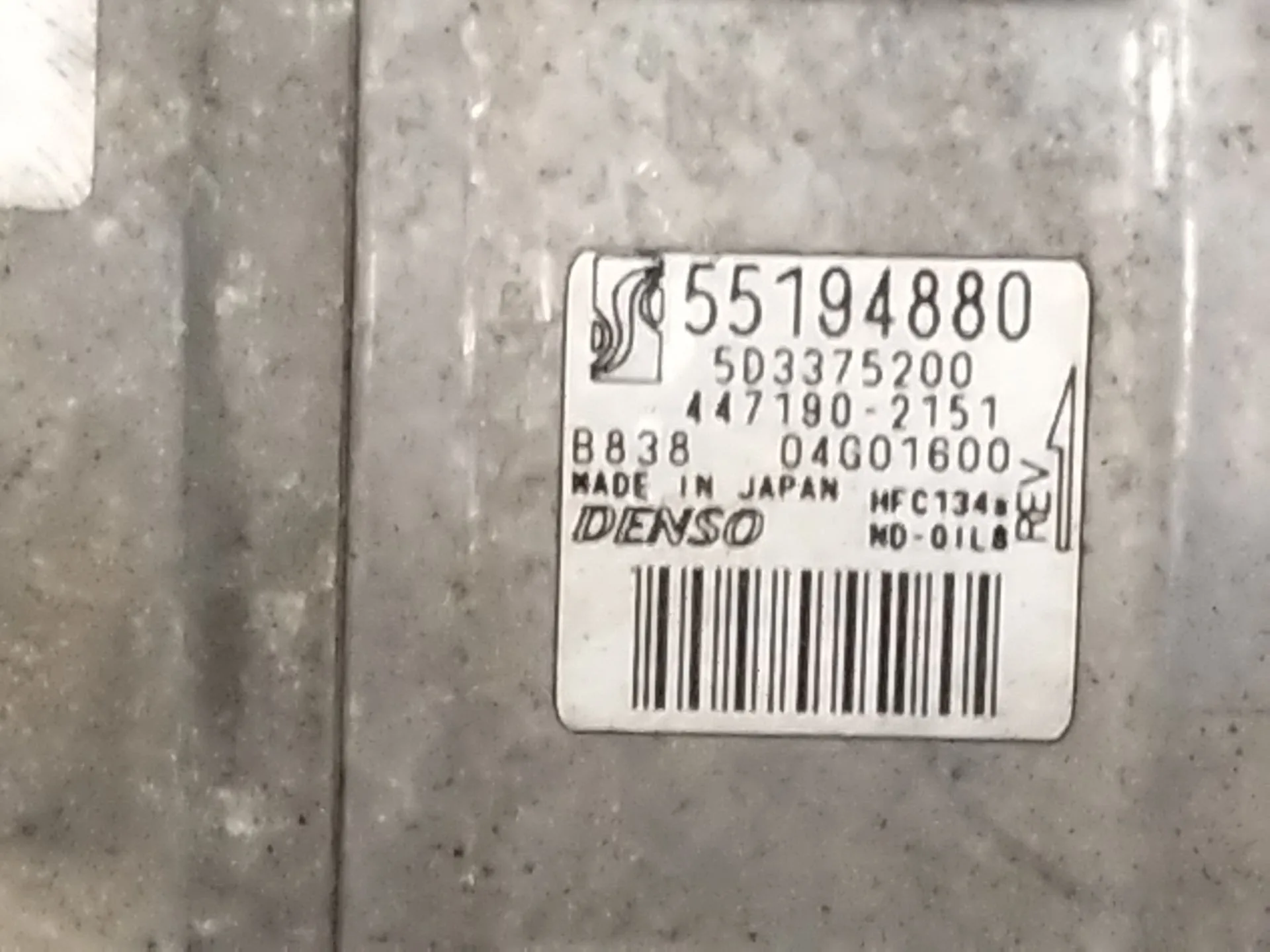 Compresor Aire Acondicionado para Fiat Grande Punto (199_)