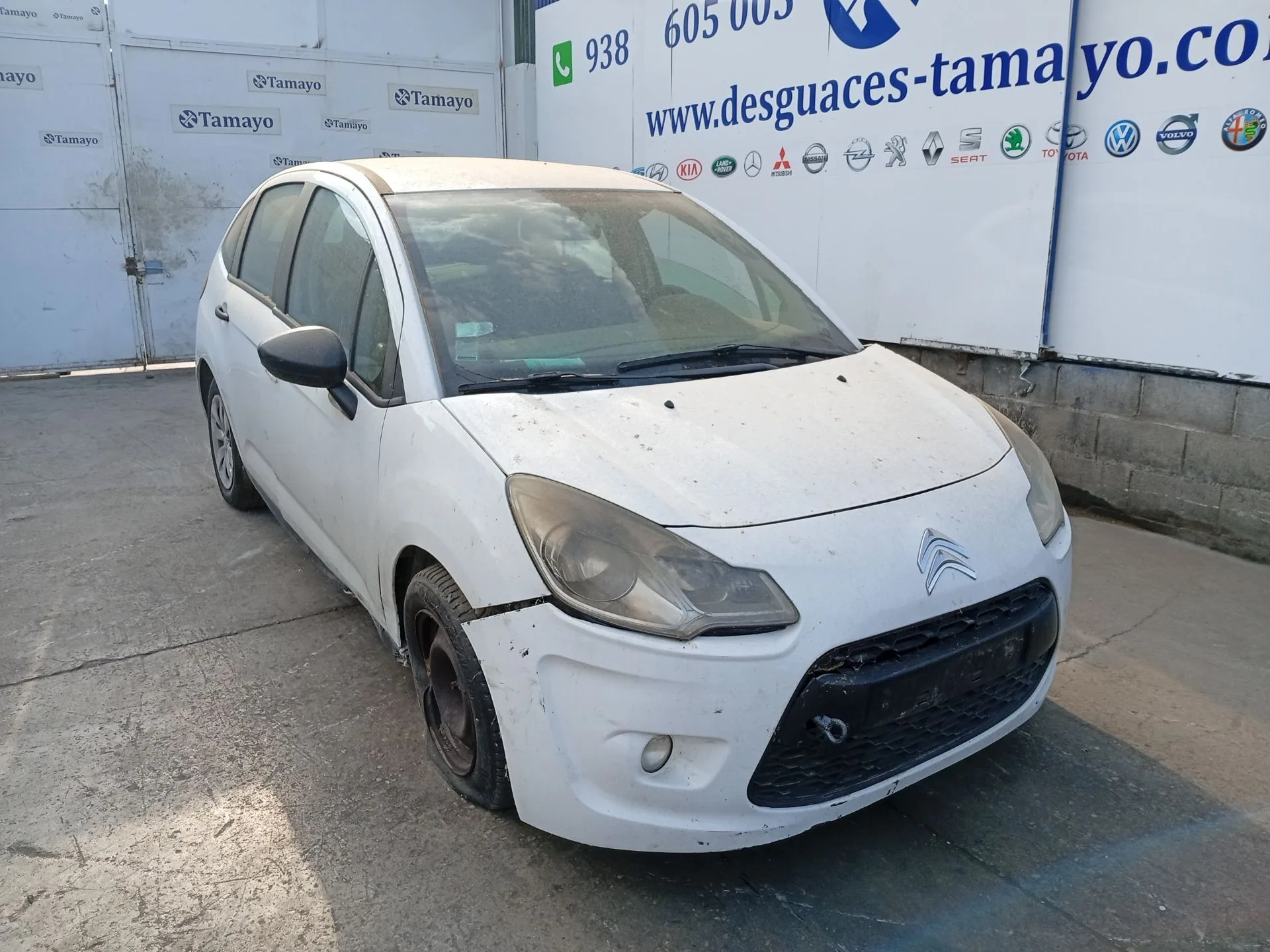 Amortiguador Delantero Derecho para Citroën C3 Ii (Sc_)
