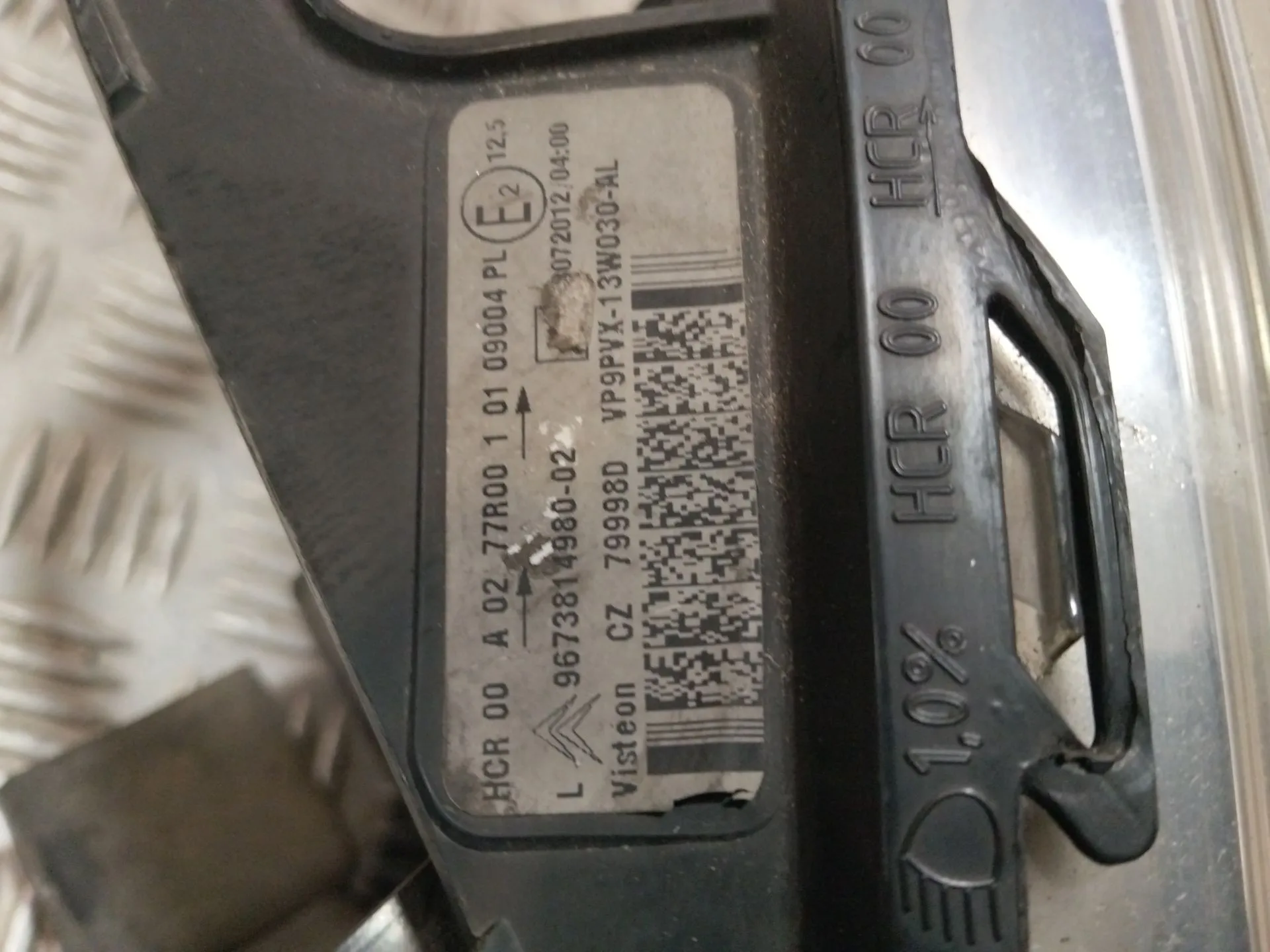 Faro Izquierdo para Citroën C3 Ii (Sc_)