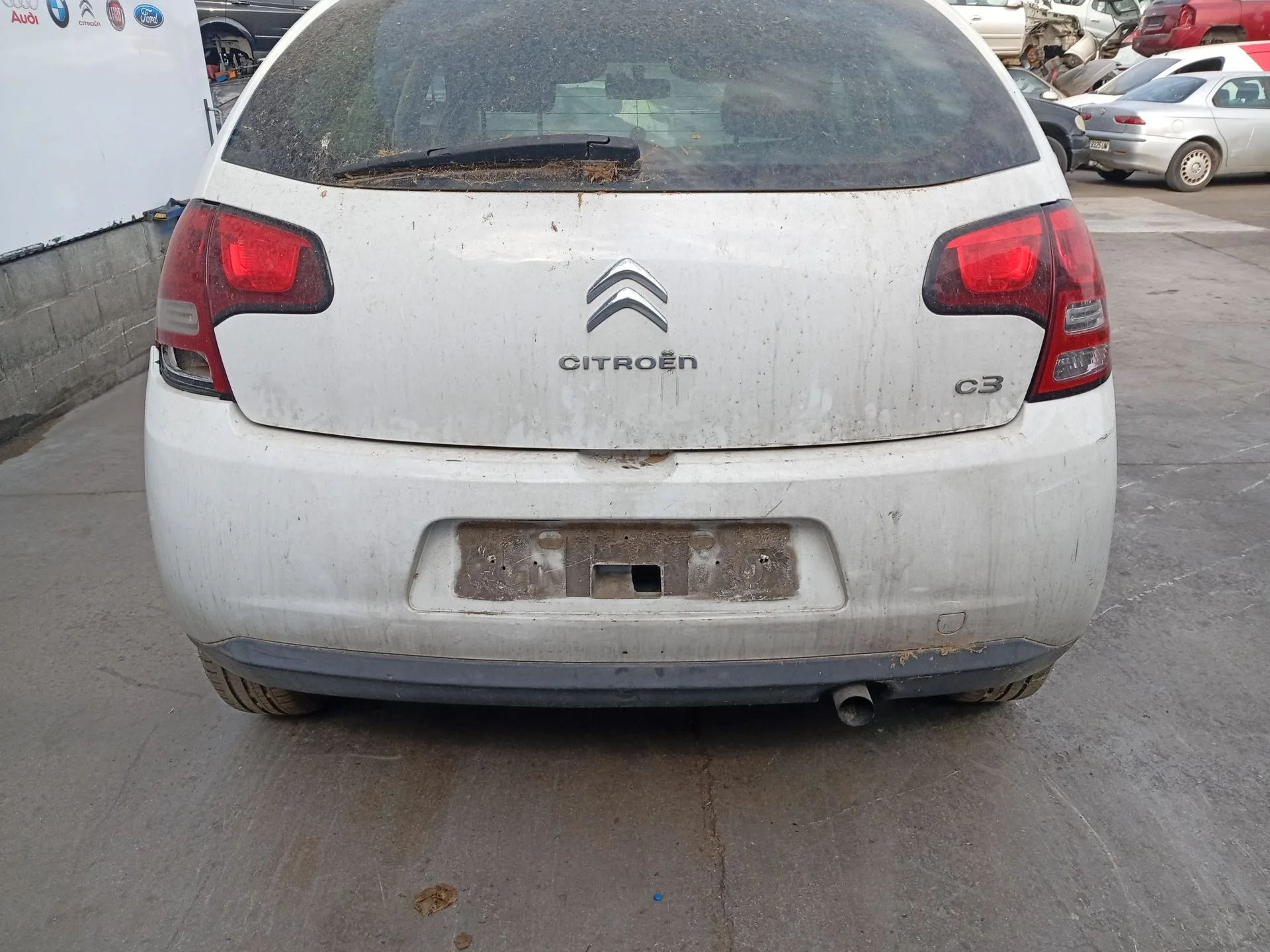 Paragolpes Trasero para Citroën C3 Ii (Sc_)