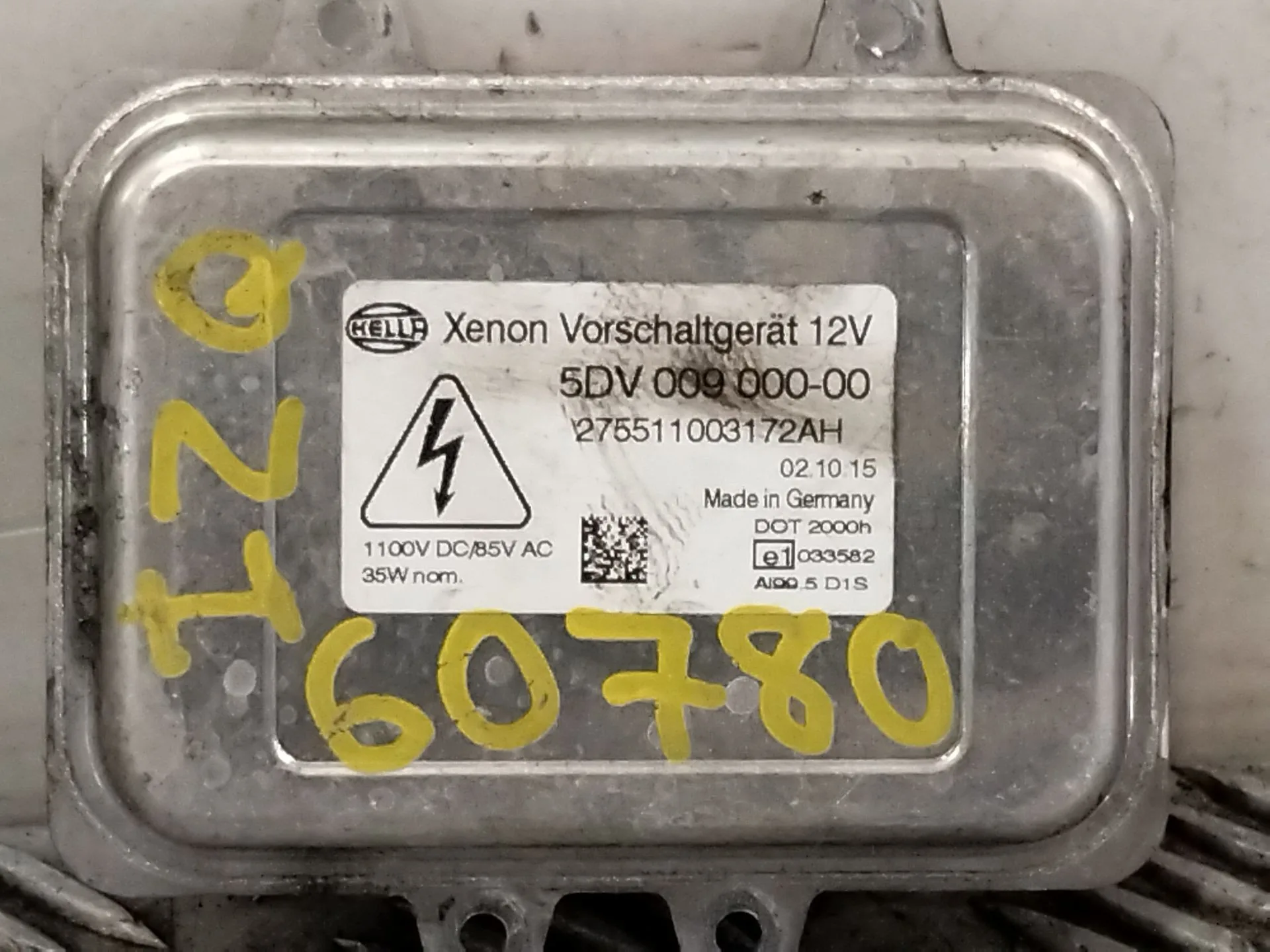 Centralita Faros Xenon para Kia Sportage Iii (Sl)