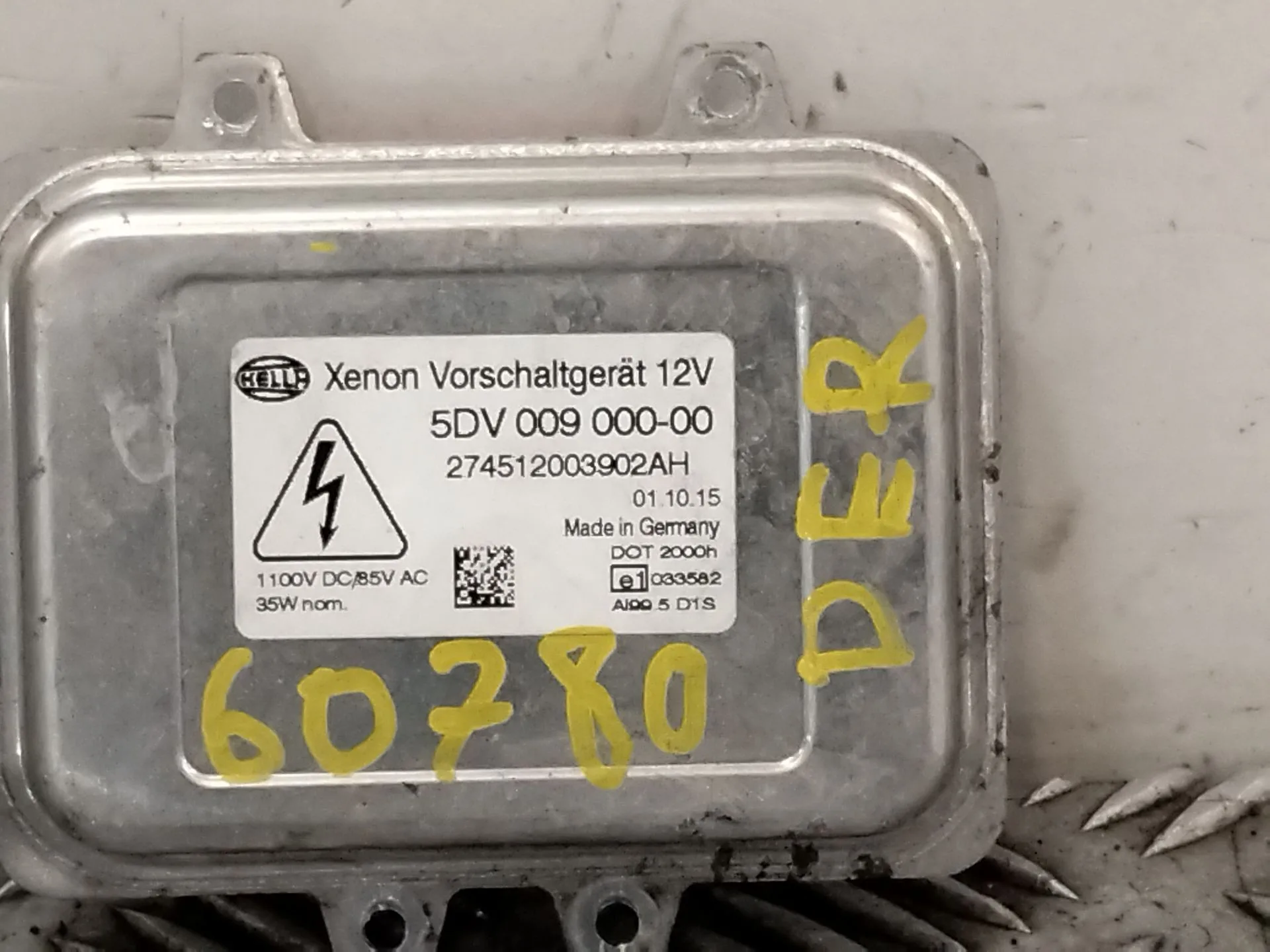 Centralita Faros Xenon para Kia Sportage Iii (Sl)