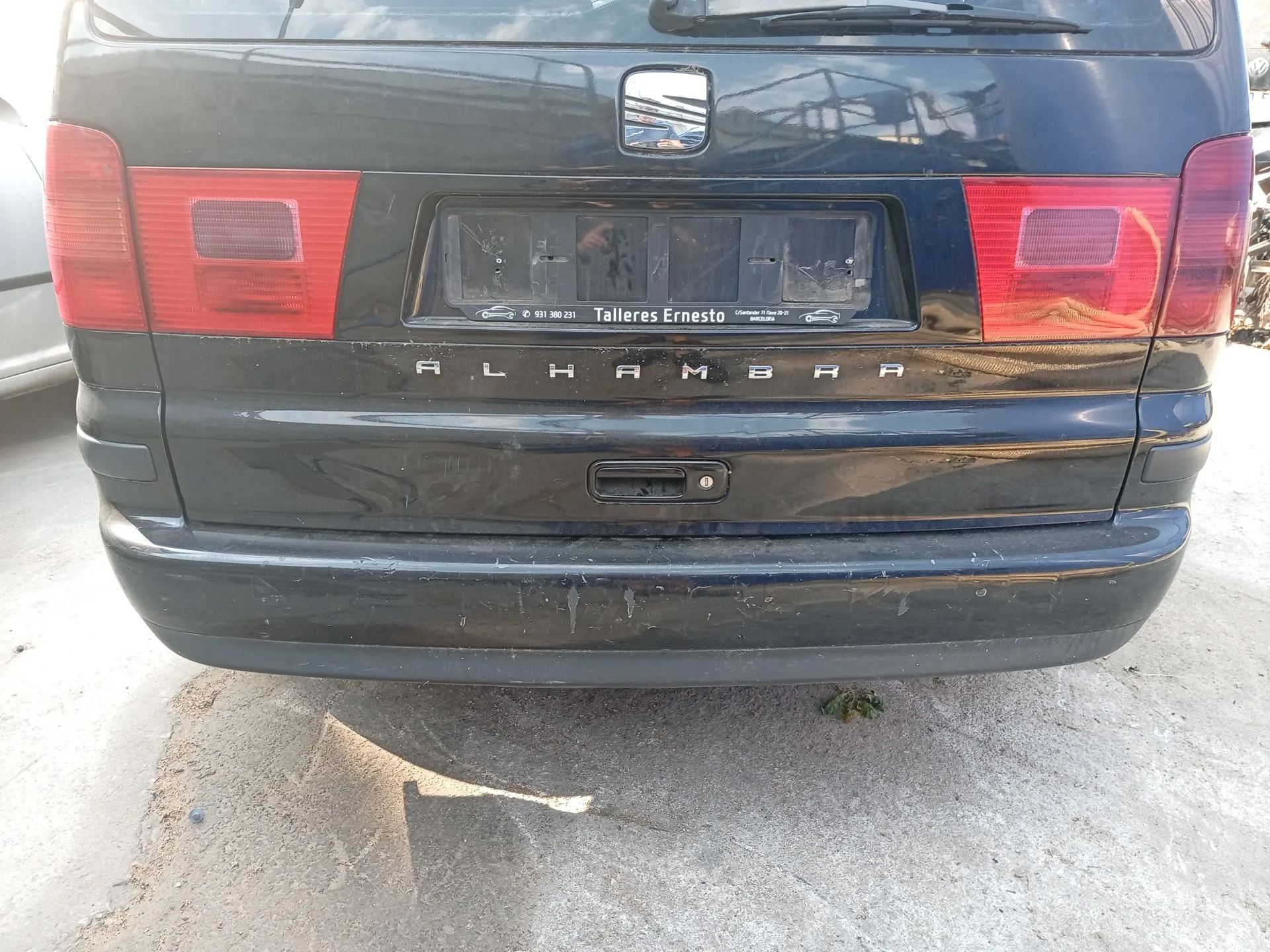 Paragolpes Trasero para Seat Alhambra (7V8, 7V9)