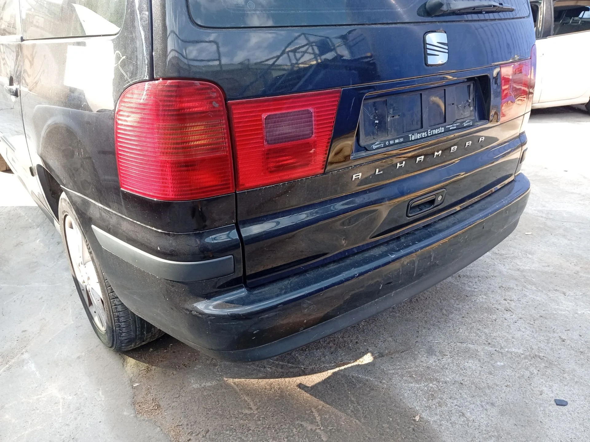 Paragolpes Trasero para Seat Alhambra (7V8, 7V9)