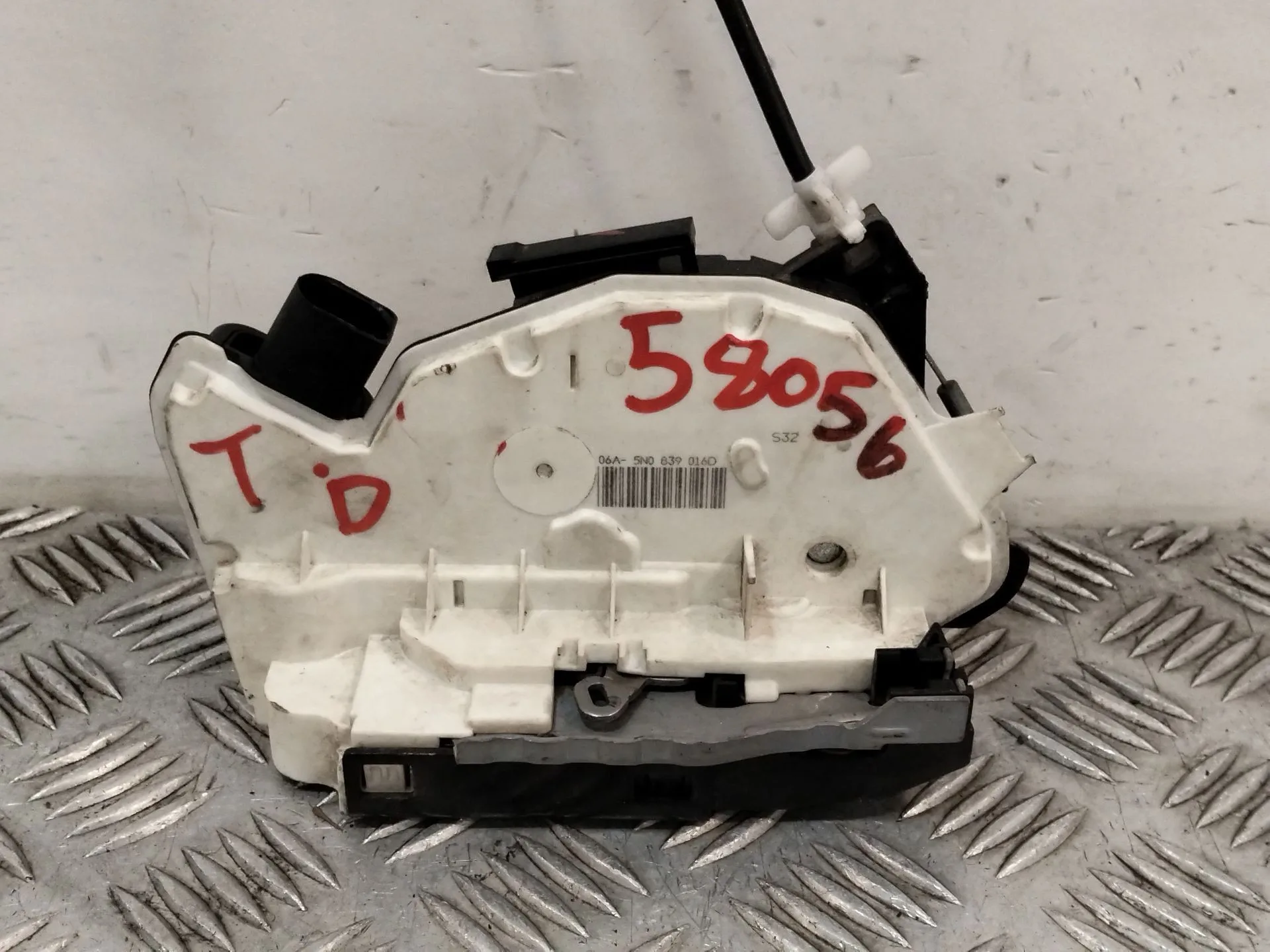 Cerradura Puerta Trasera Derecha para Skoda Fabia (5J2 )