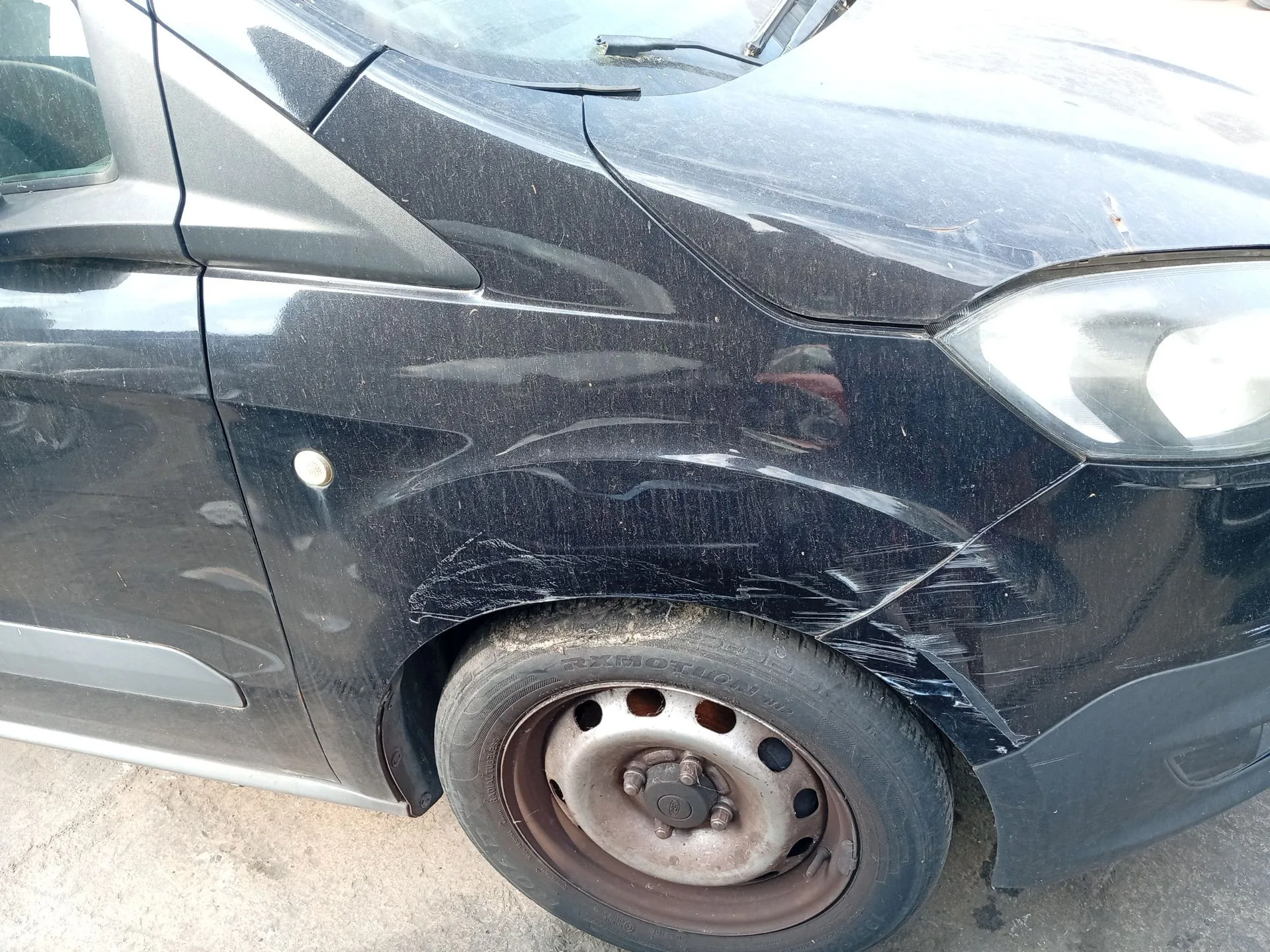 Aleta Delantera Derecha para Ford Transit Courier B460 Furgoneta/Monovolumen