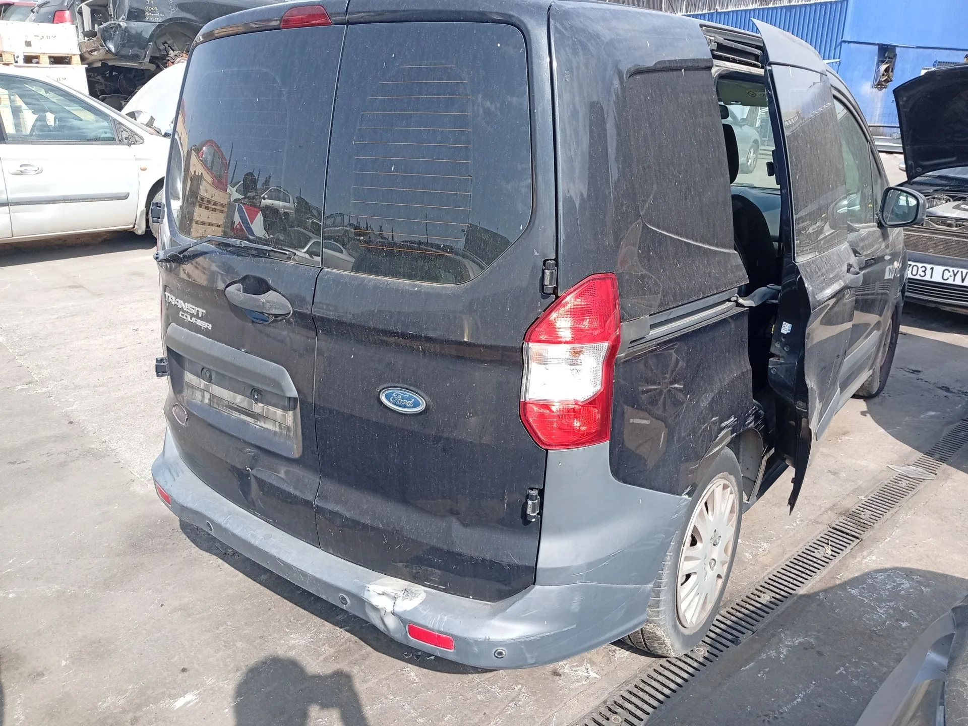 Amortiguador Trasero Derecho para Ford Transit Courier B460 Furgoneta/Monovolumen