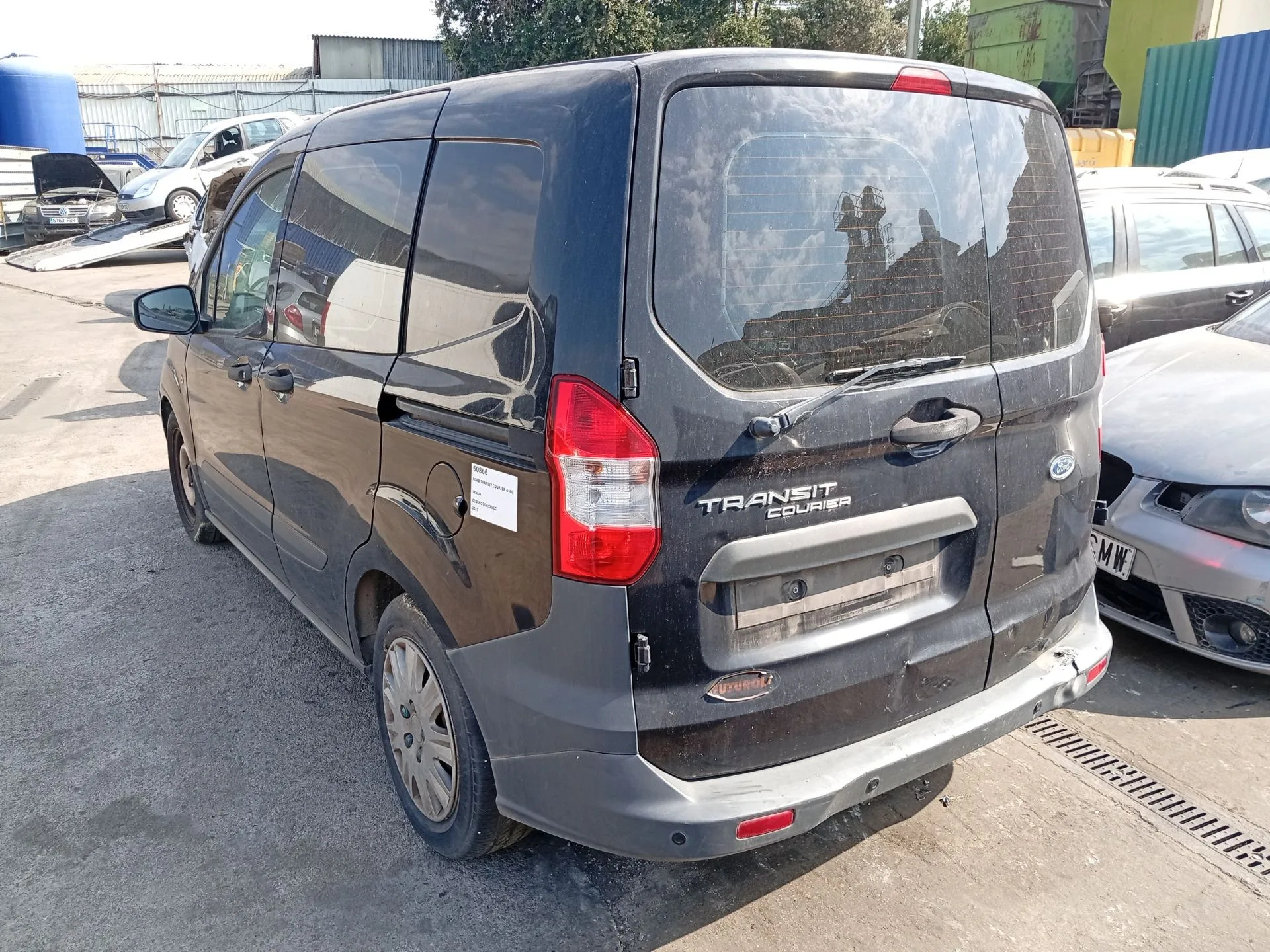 Amortiguador Trasero Izquierdo para Ford Transit Courier B460 Furgoneta/Monovolumen