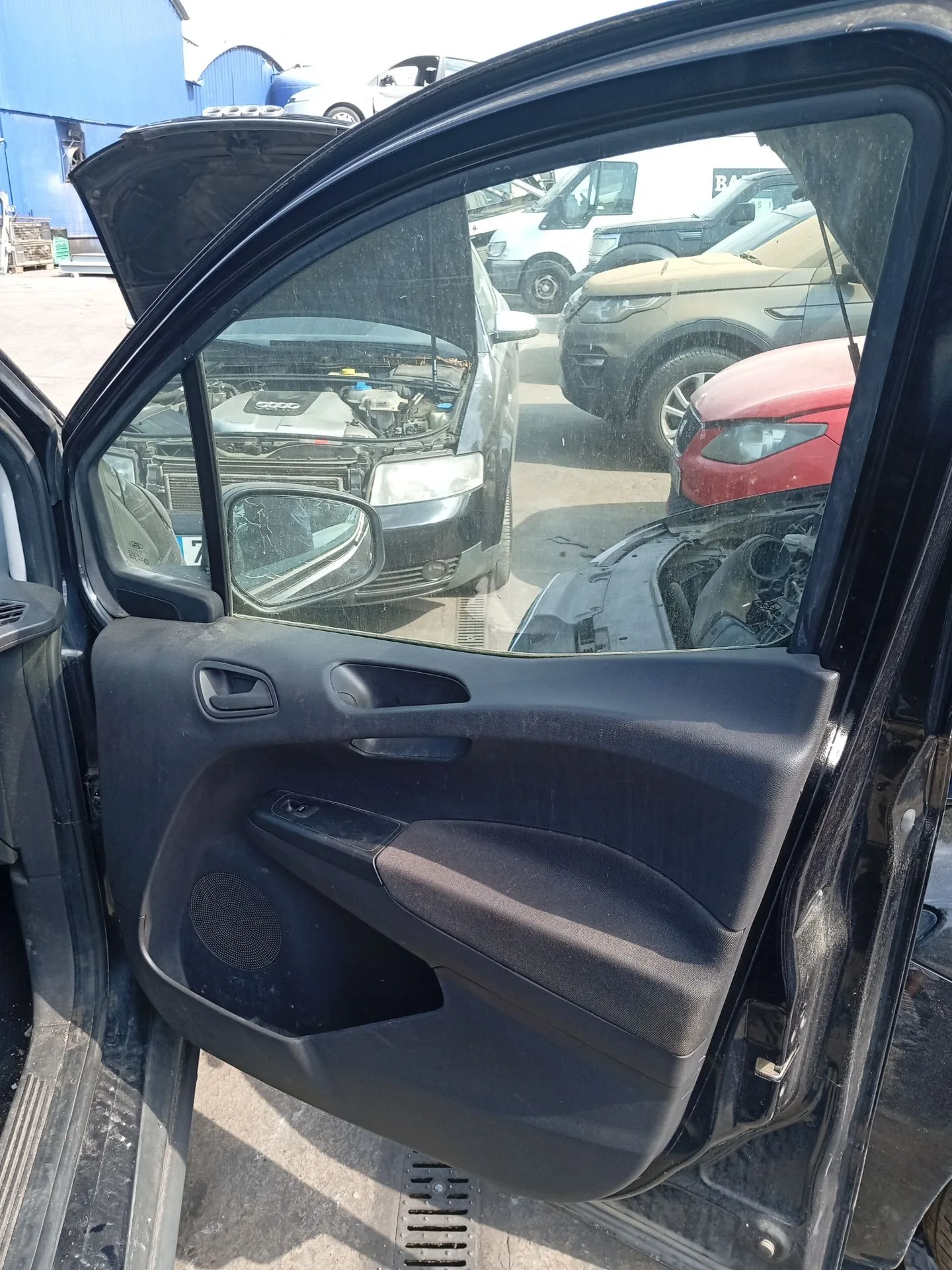 Elevalunas Delantero Derecho para Ford Transit Courier B460 Furgoneta/Monovolumen