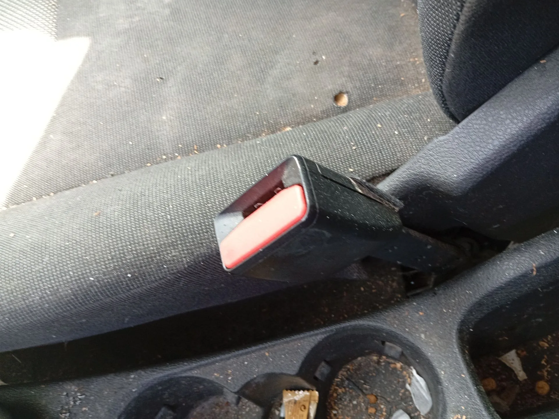 Enganche Cinturon Delantero Derecho para Ford Transit Courier B460 Furgoneta/Monovolumen
