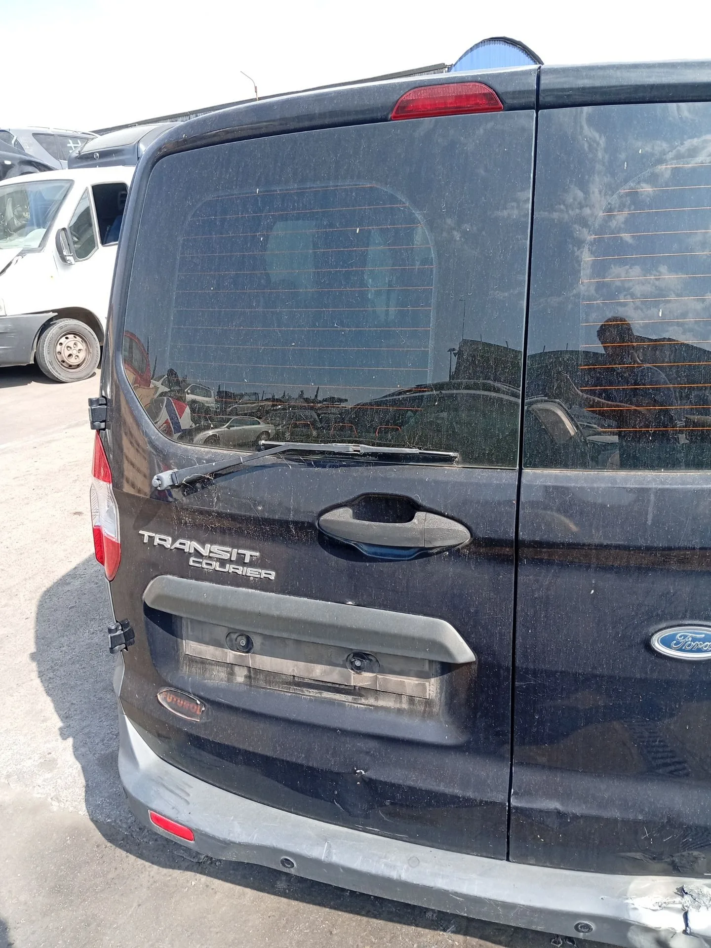 Puerta Trasera Carga Izquierda para Ford Transit Courier B460 Furgoneta/Monovolumen