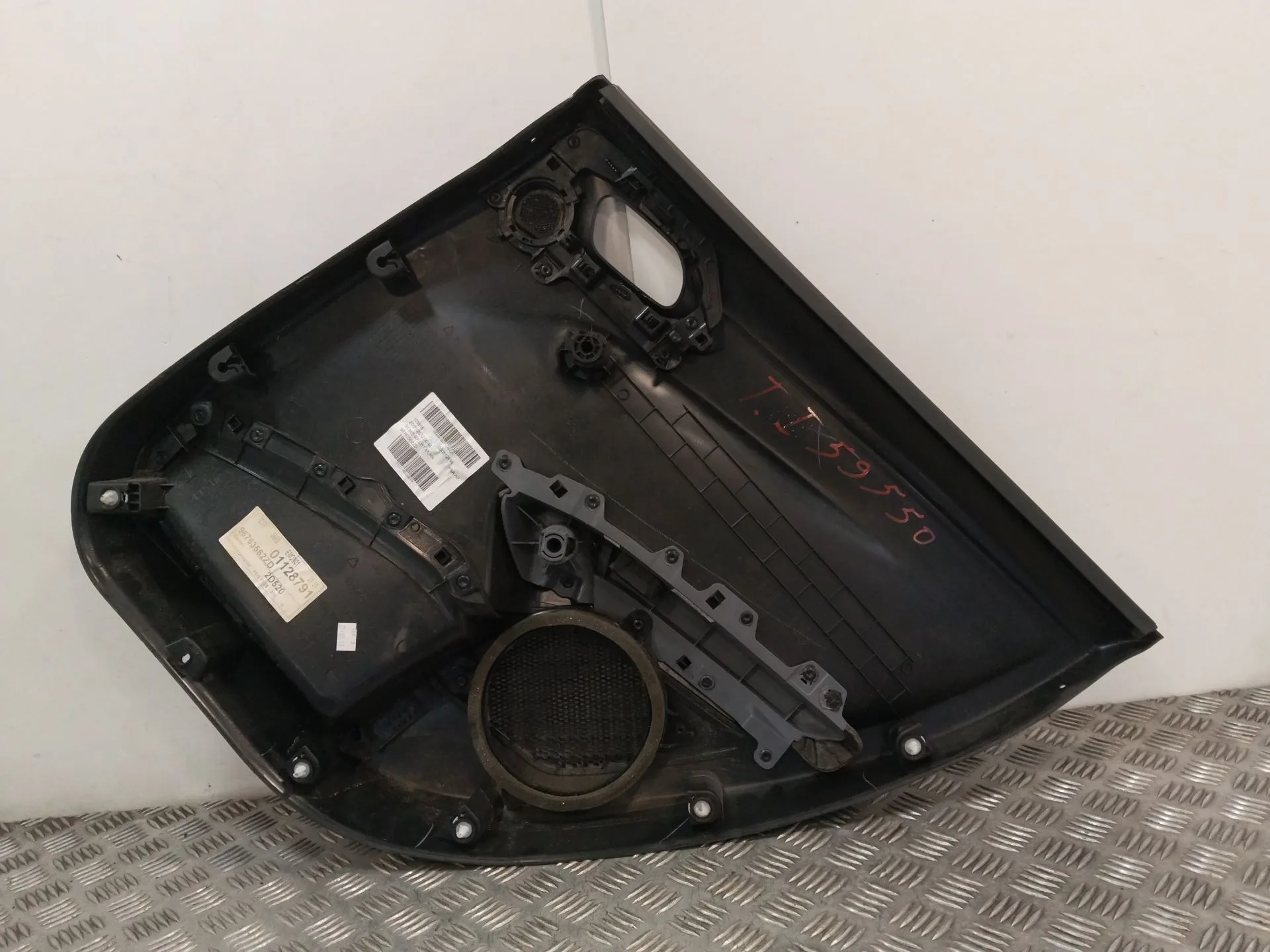 Guarnecido Puerta Trasera Izquierda para Peugeot 208 I (Ca_, Cc_)