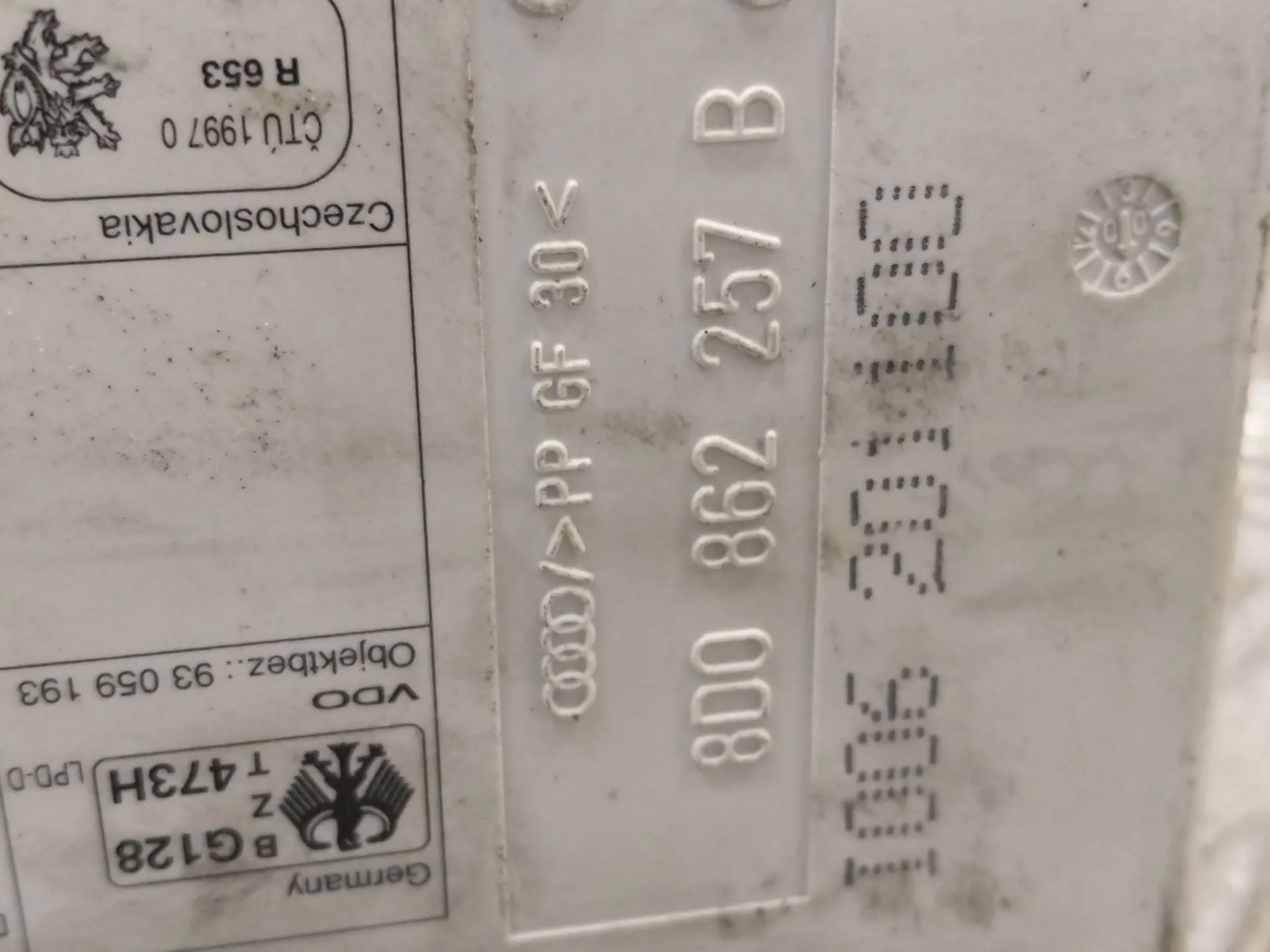 Bomba Cierre Centralizado para Audi A3 (8L1)