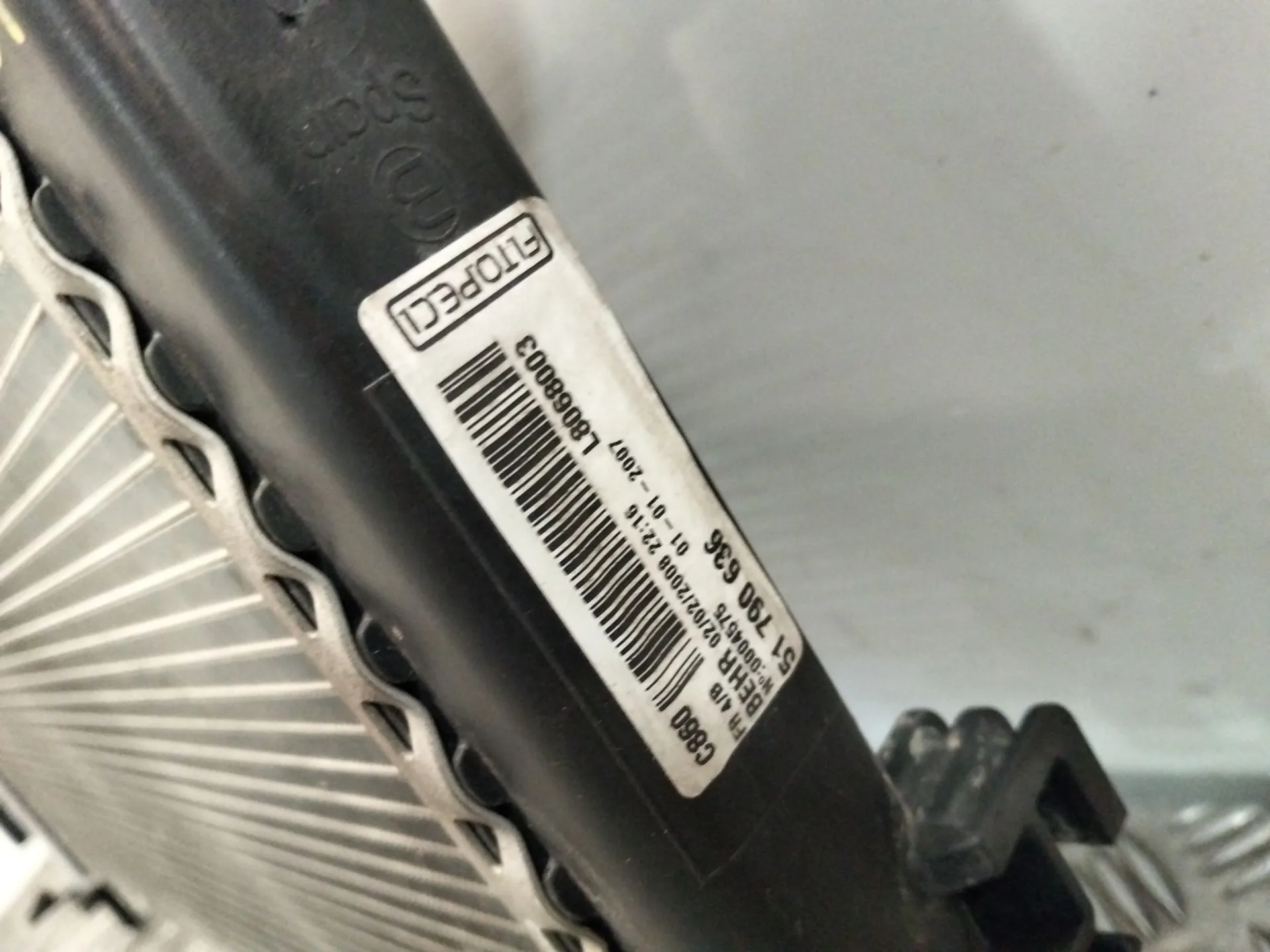Radiador Agua para Fiat Fiorino Monospace (225_)