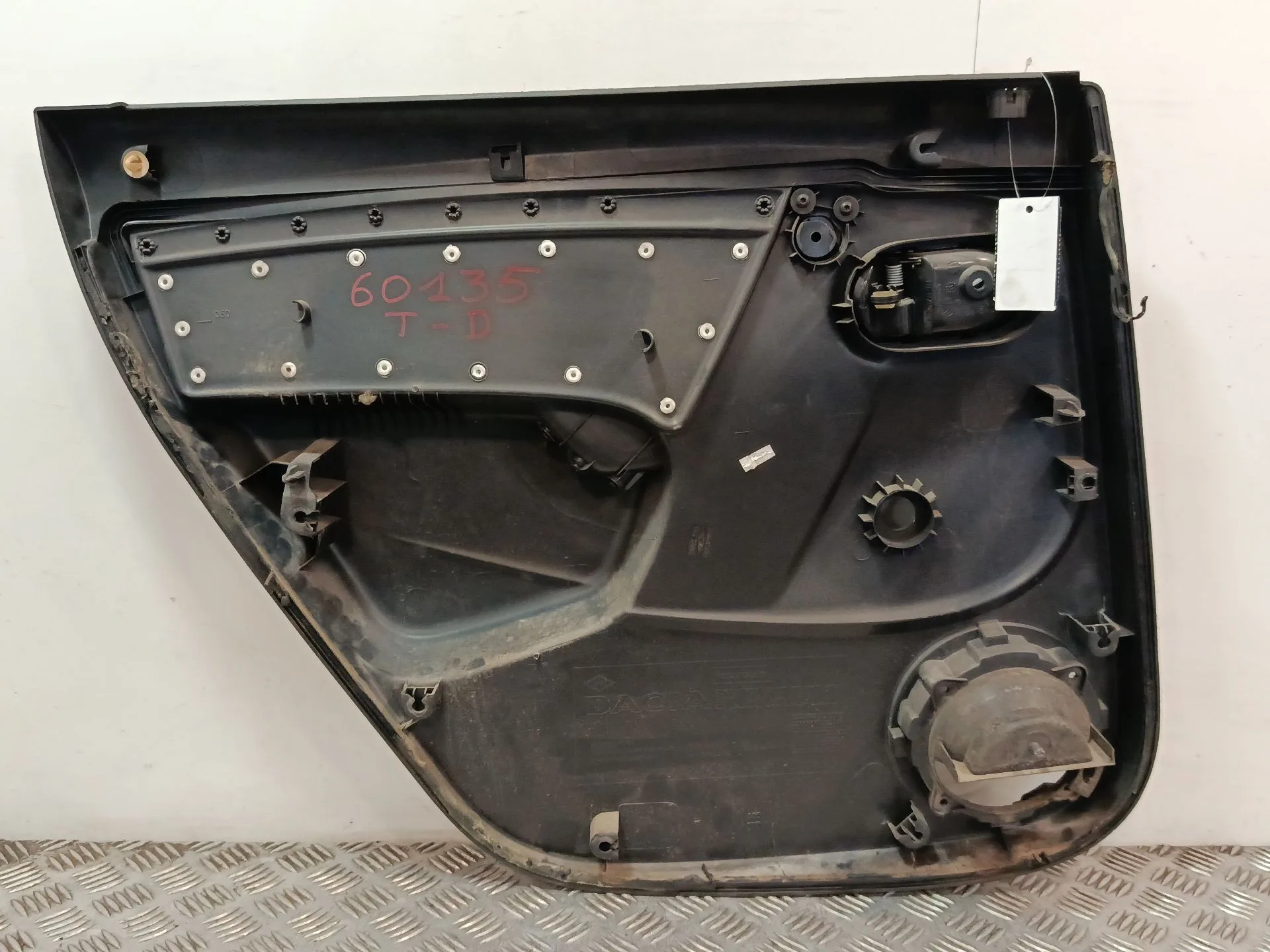 Guarnecido Puerta Trasera Derecha para Dacia Duster (Hs_)
