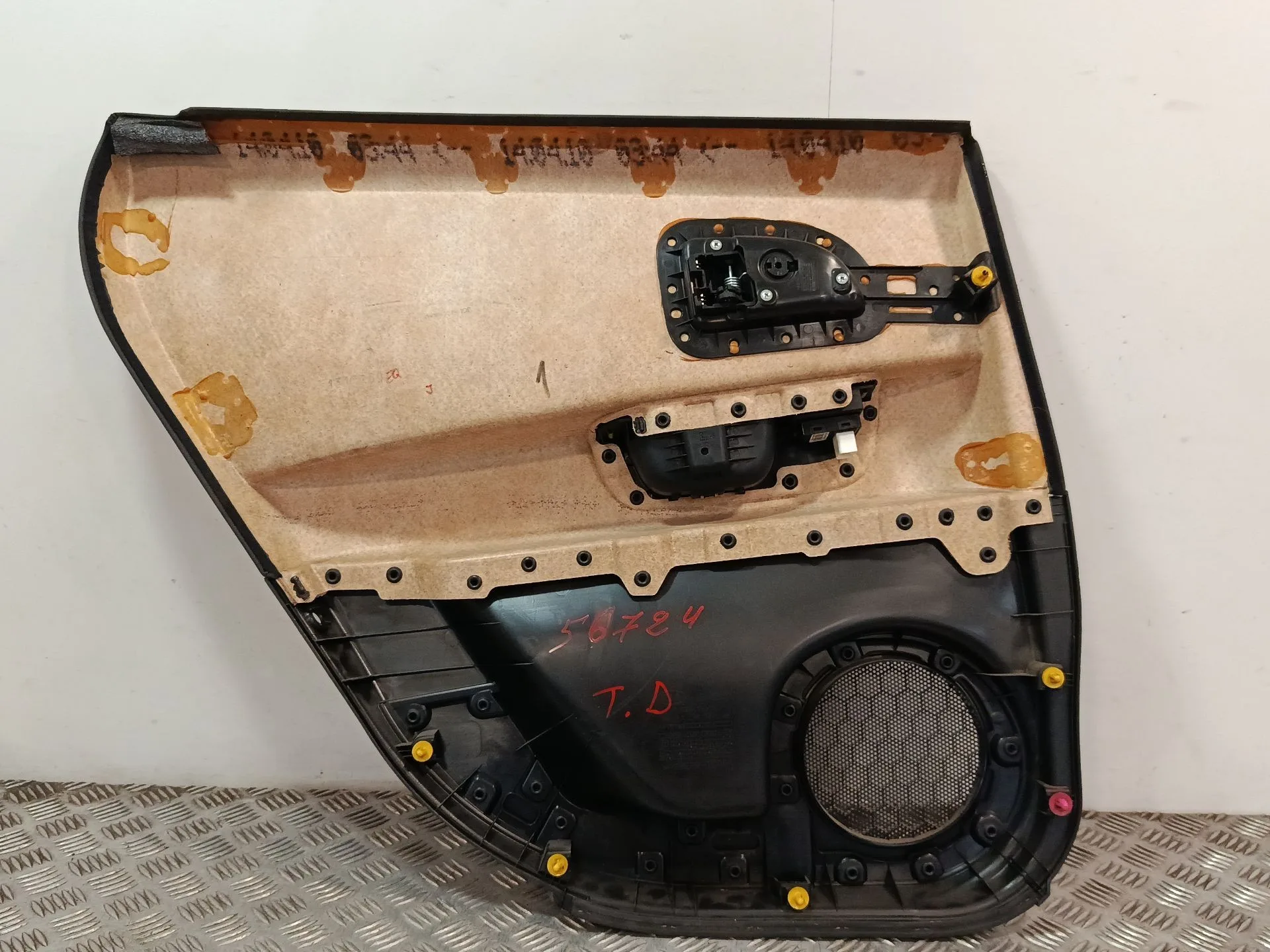 Guarnecido Puerta Trasera Derecha para Kia Cee'd