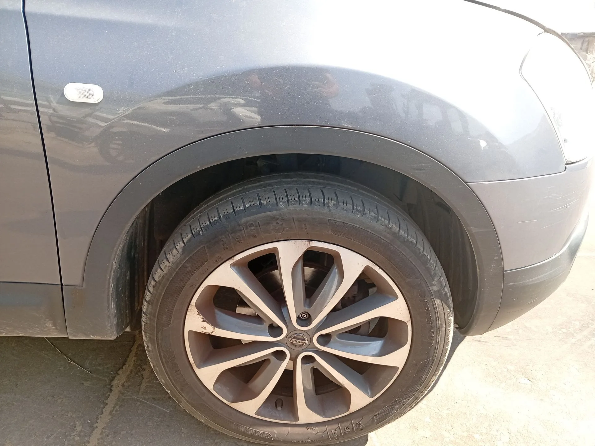 Aletin Delantero Derecho para Nissan Qashqai I (J10, Nj10)