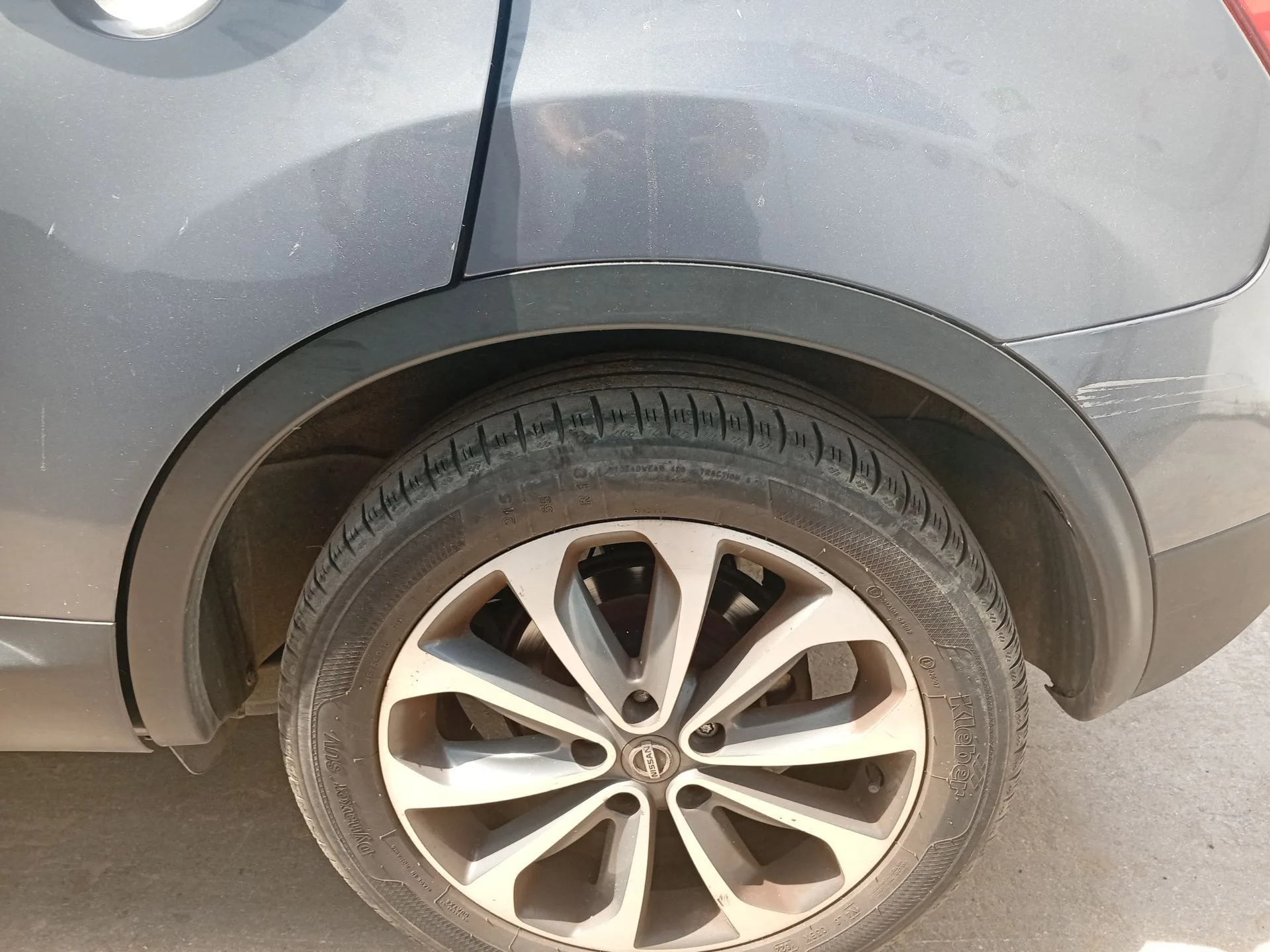 Aletin Trasero Izquierdo para Nissan Qashqai I (J10, Nj10)