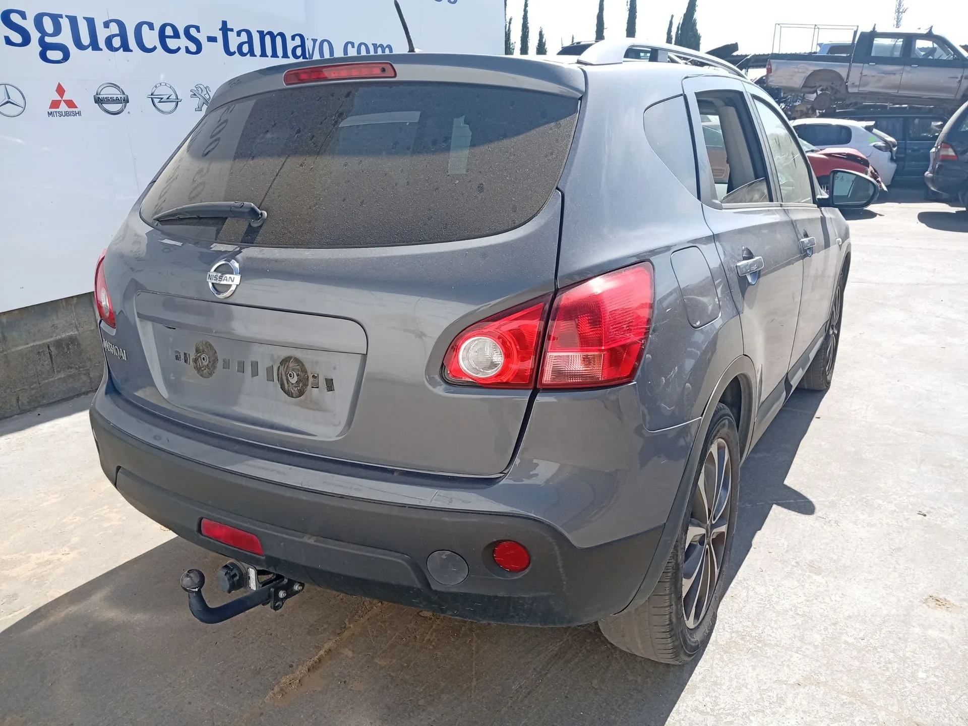 Amortiguador Trasero Derecho para Nissan Qashqai I (J10, Nj10)