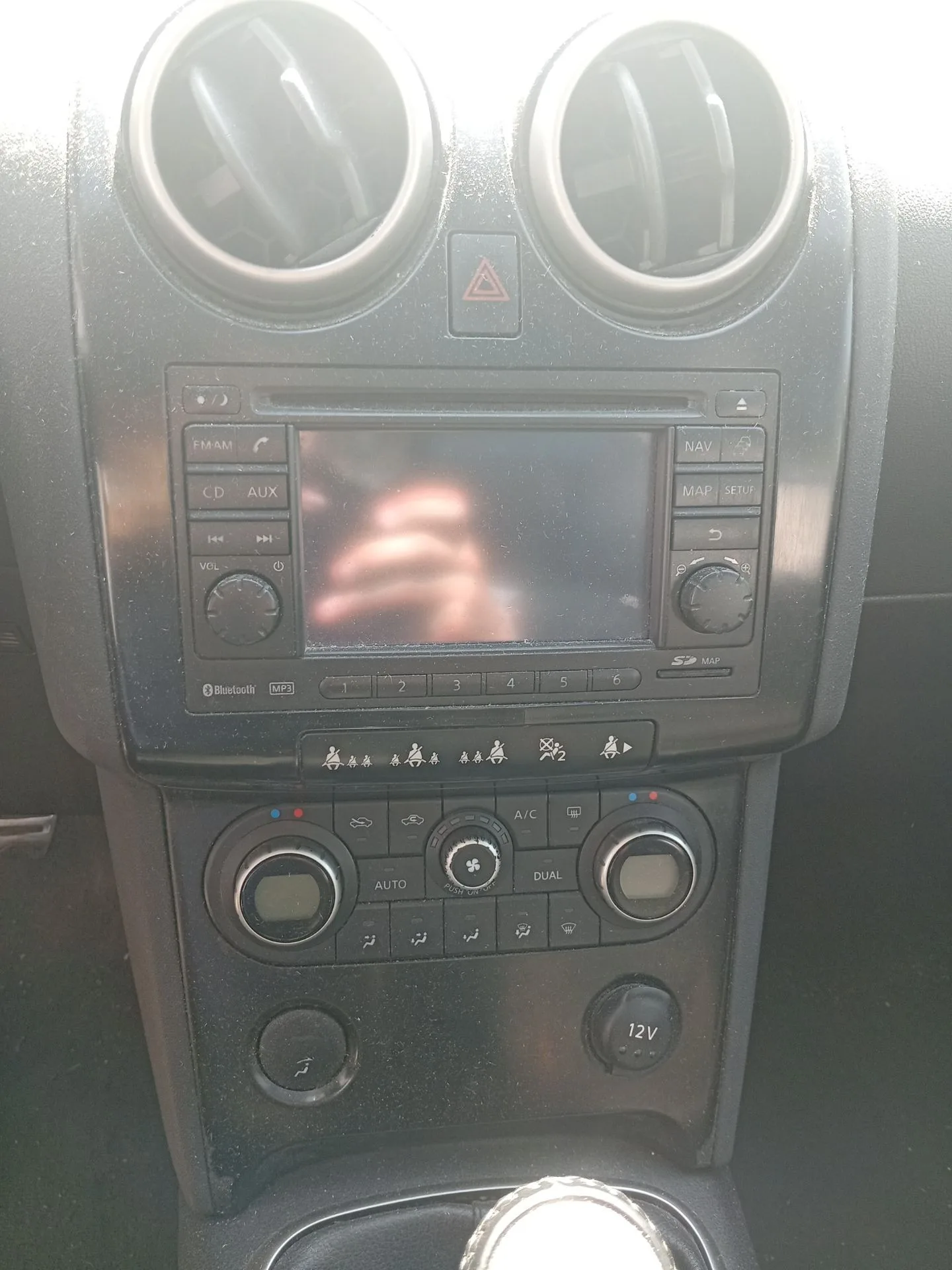 Pantalla / Mando Multifuncion para Nissan Qashqai I (J10, Nj10)