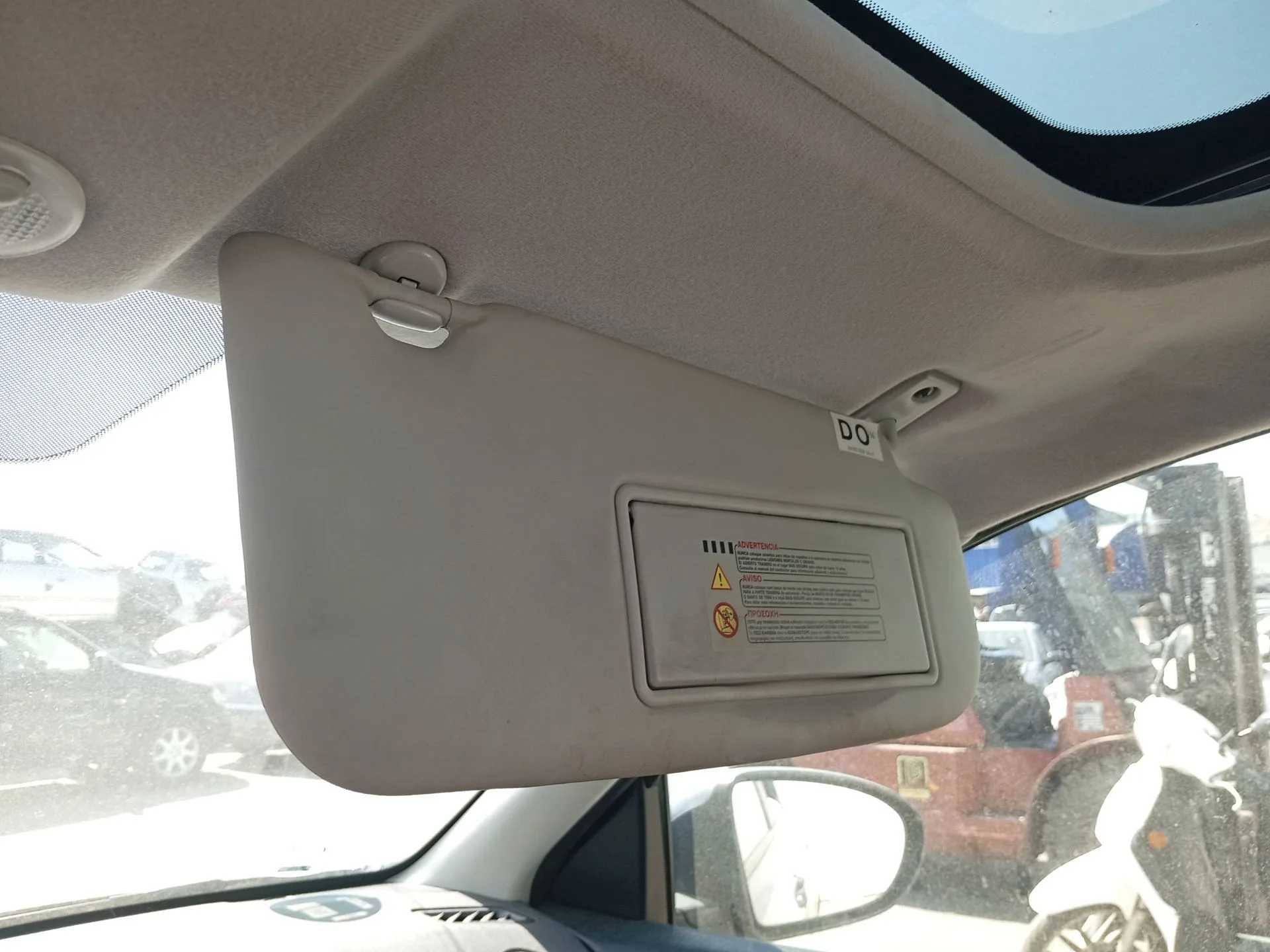 Parasol Derecho para Nissan Qashqai I (J10, Nj10)