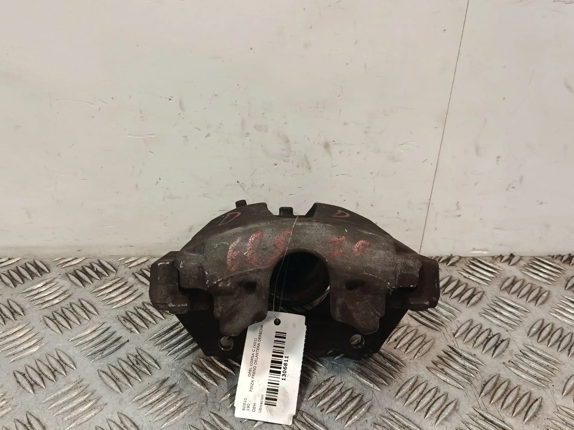 Pinza Freno Delantera Derecha para Opel Corsa C (X01)