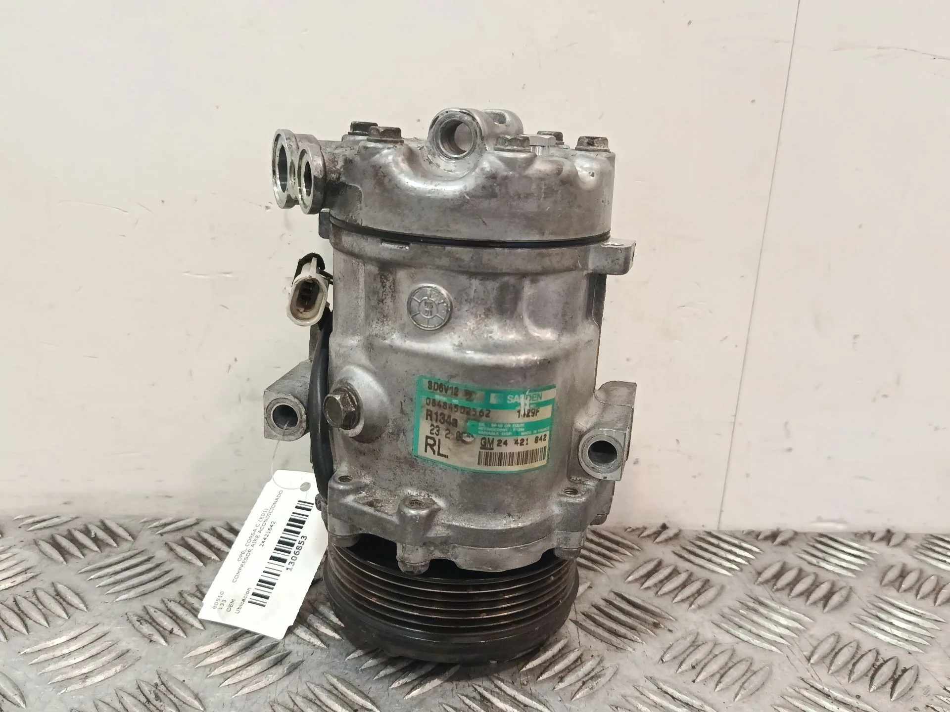 Compresor Aire Acondicionado para Opel Corsa C (X01)