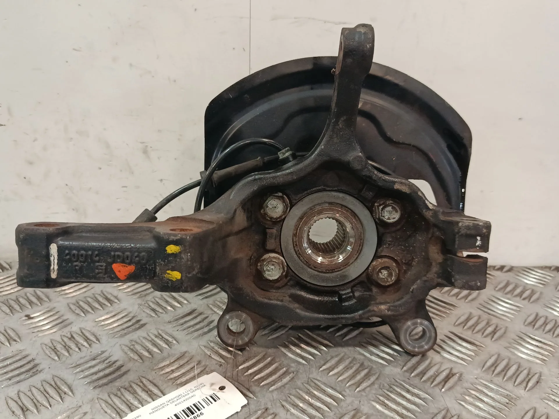 Mangueta Delantera Derecha para Nissan Qashqai I (J10, Nj10)