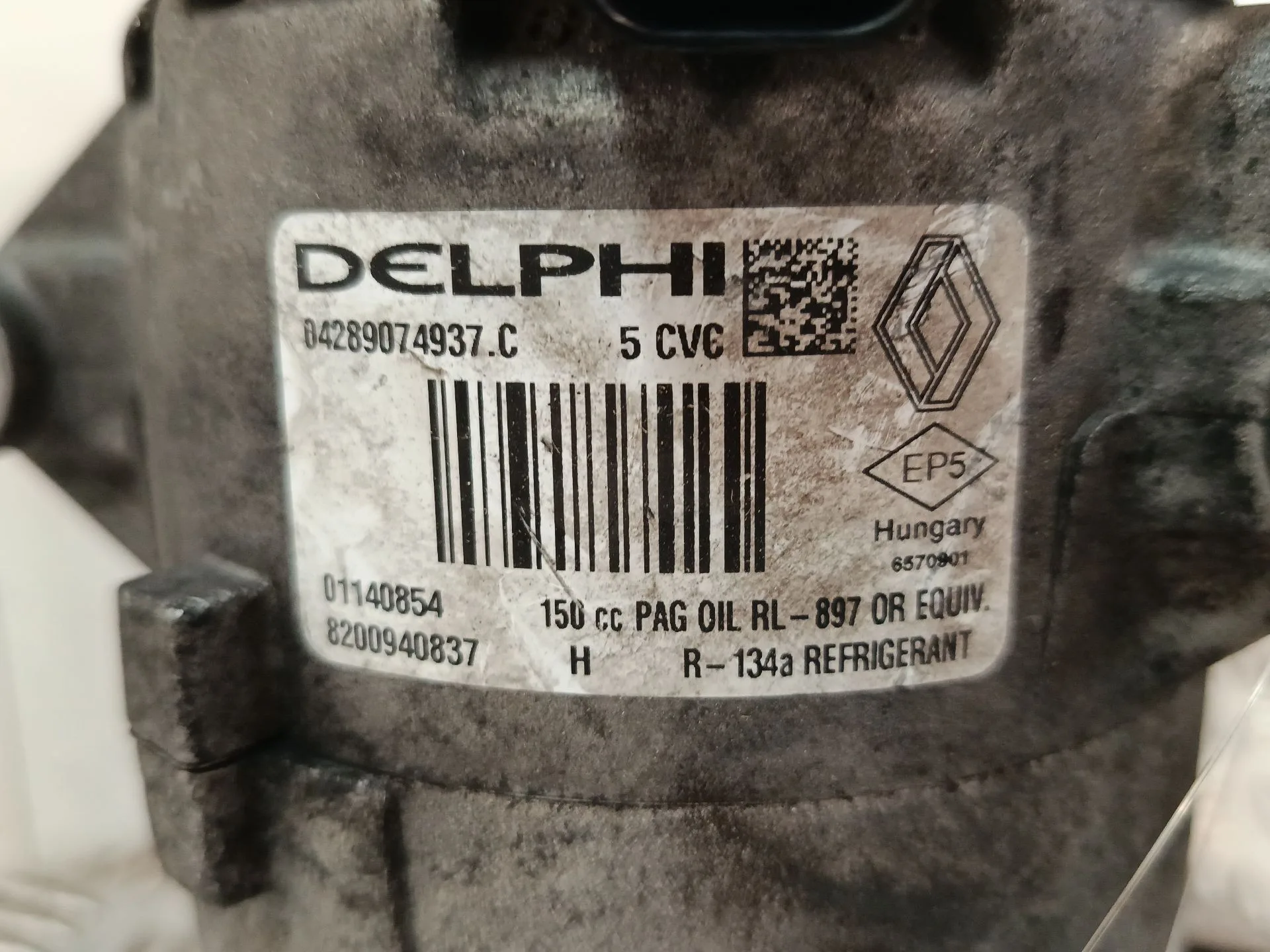 Compresor Aire Acondicionado para Renault Megane Ii Sedan (Lm0/1_)