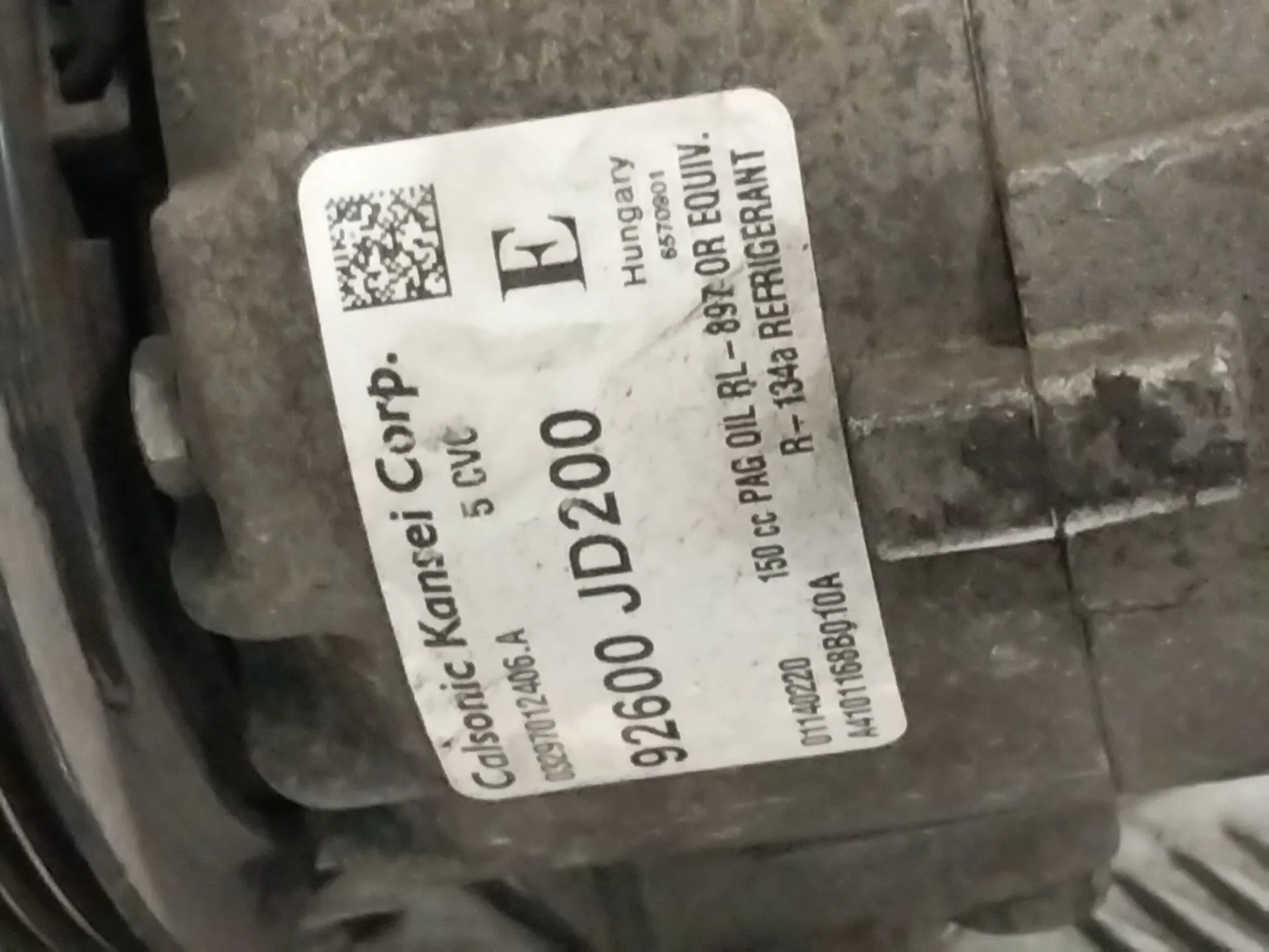 Compresor Aire Acondicionado para Nissan Qashqai I (J10, Nj10)