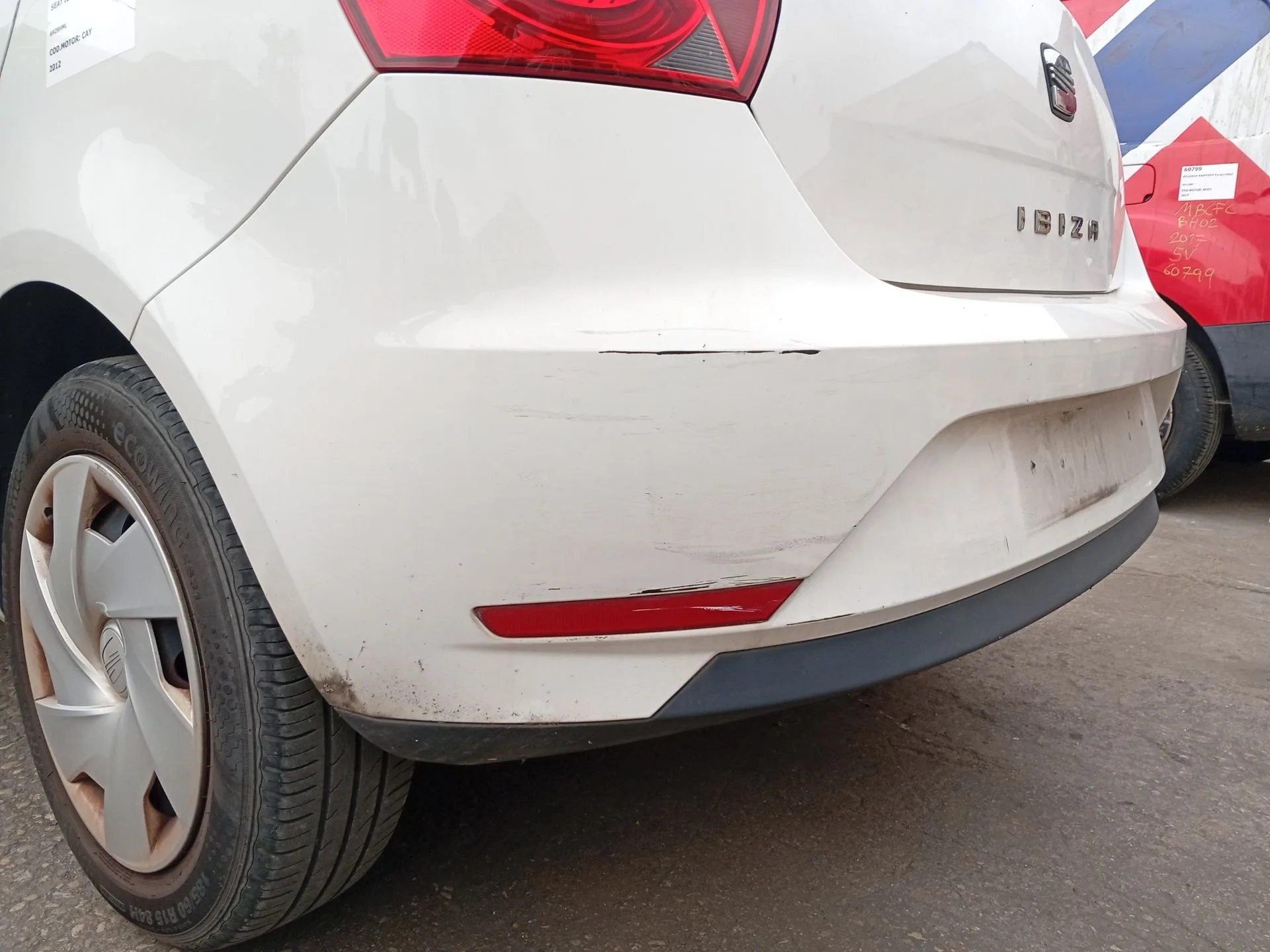 Paragolpes Trasero para Seat Ibiza Iv (6J5, 6P1)