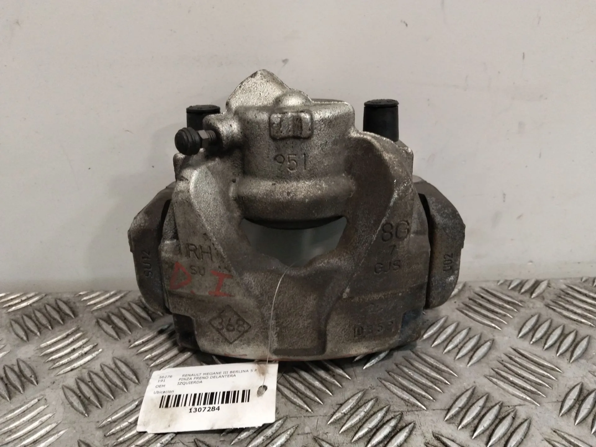 Pinza Freno Delantera Izquierda para Renault Megane Iii Berlina 5 P
