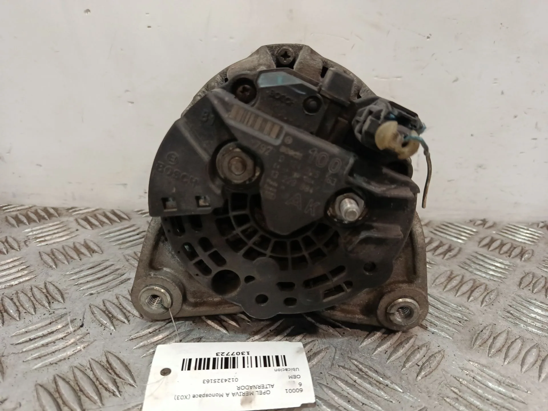 Alternador para Opel Meriva A Monospace (X03)
