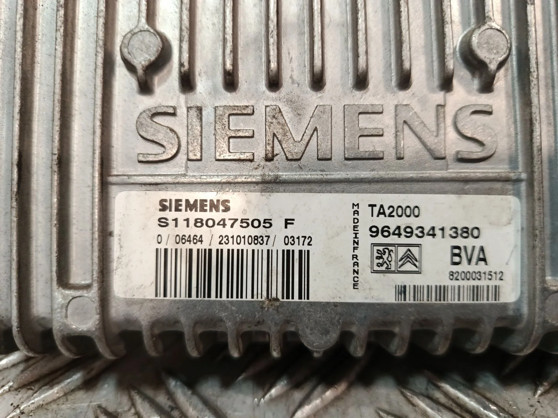 Centralita Motor Uce para Peugeot 307 (3A/C)